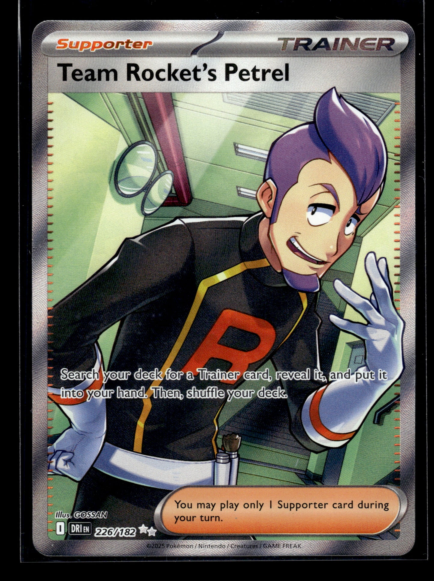 Team Rocket's Petrel #226/182 Destined Rivals NM