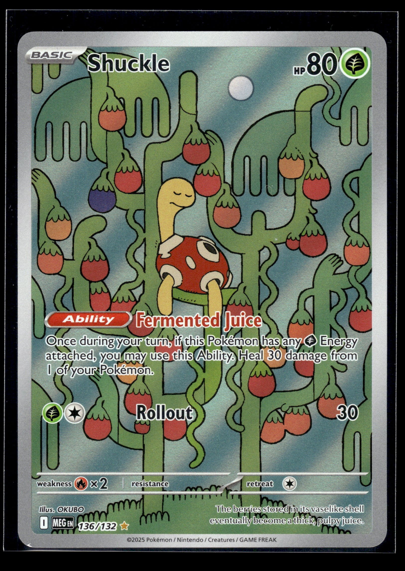 Shuckle #136/132 Mega Evolution VLP