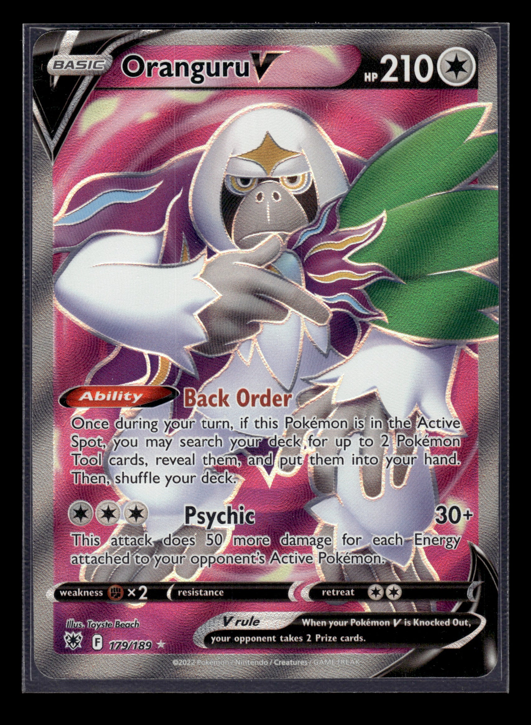 Oranguru V #179/189 Astral Radiance VLP