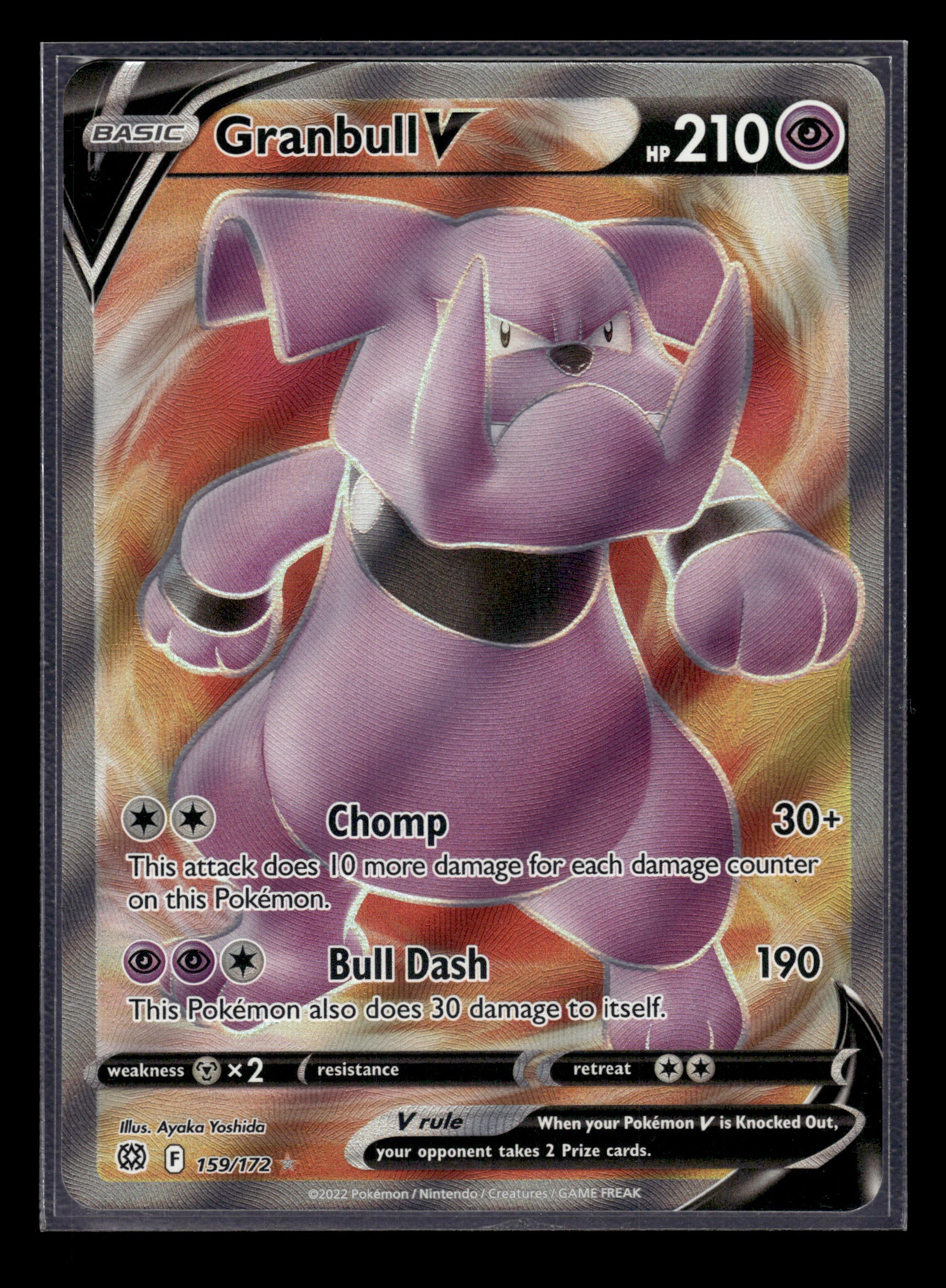 Granbull V #159/172 Brilliant Stars NM