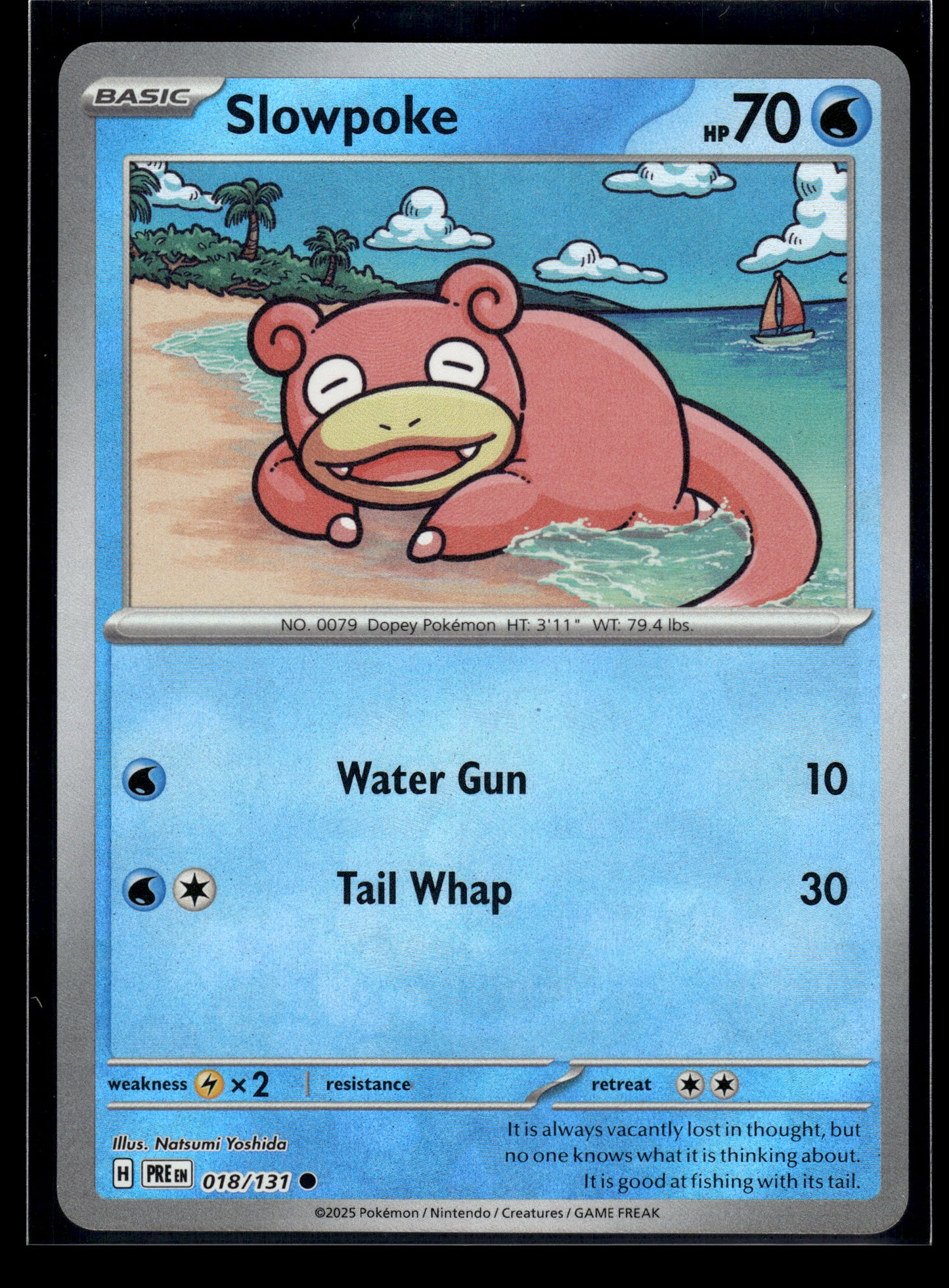 Slowpoke (Master Ball) #018/131 Prismatic Evolutions VLP