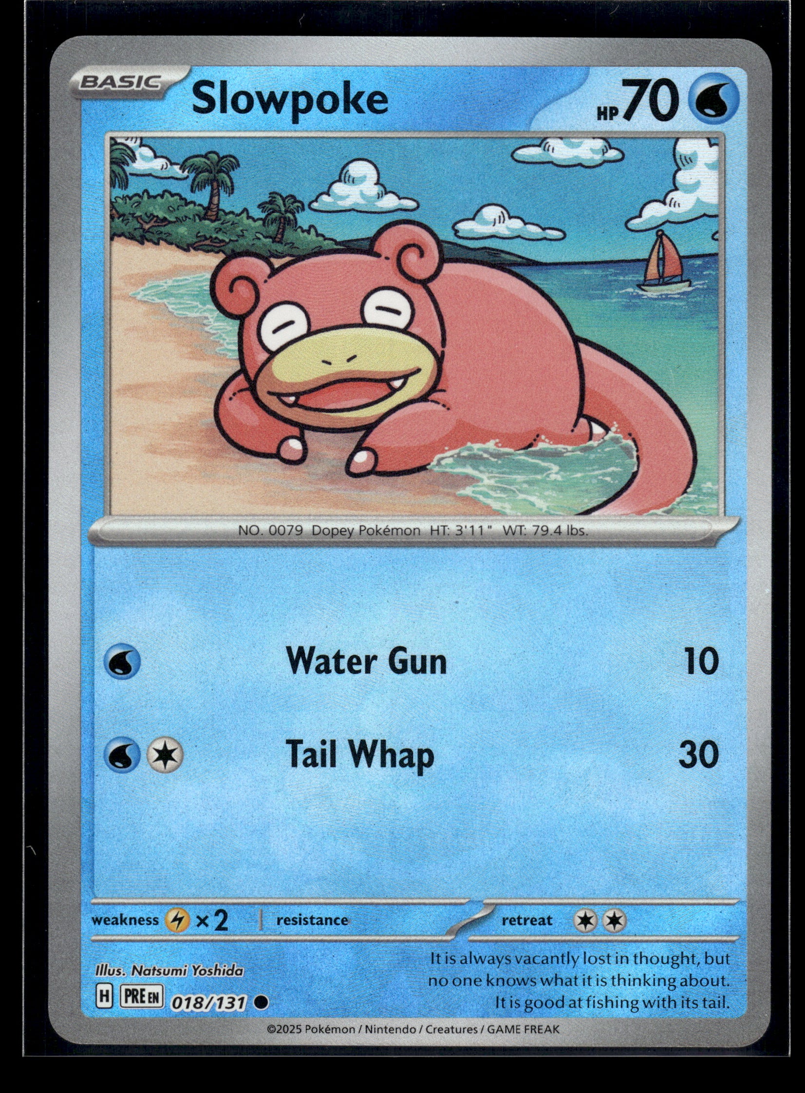 Slowpoke (Master Ball) #018/131 Prismatic Evolutions VLP