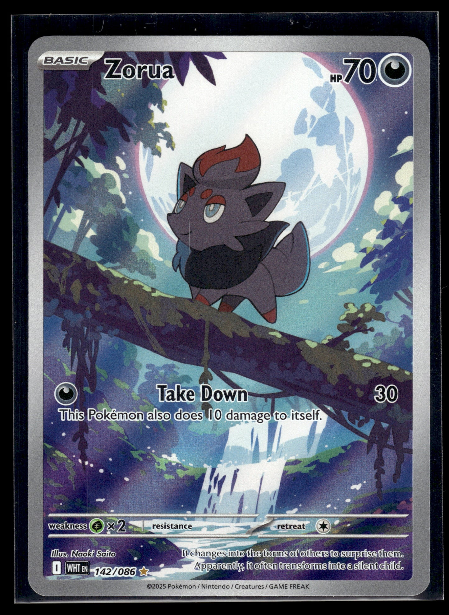 Zorua #142/086 White Flare VLP