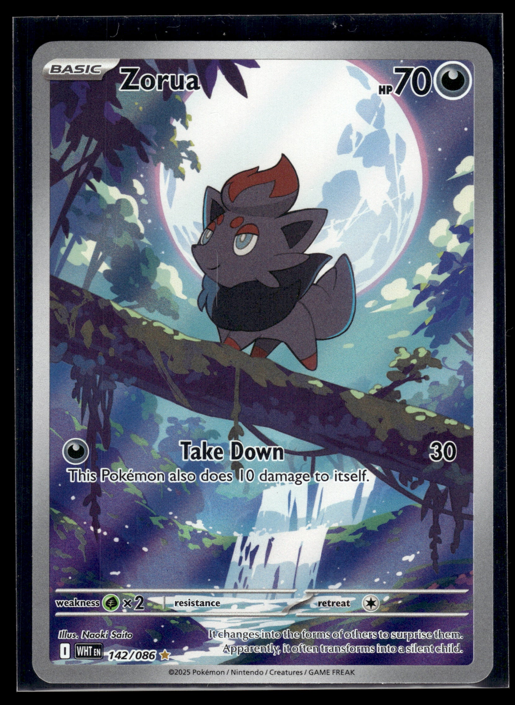 Zorua #142/086 White Flare VLP