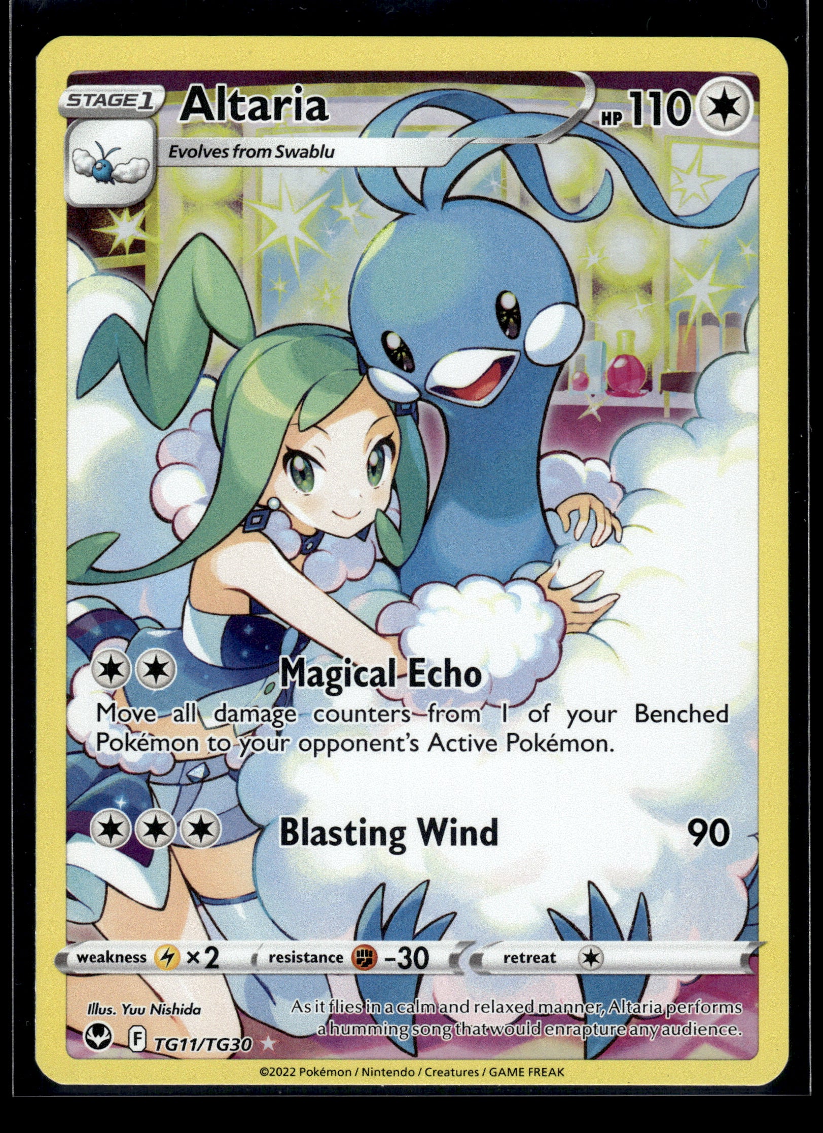 Altaria #TG11/TG30 Silver Tempest Trainer Gallery VLP