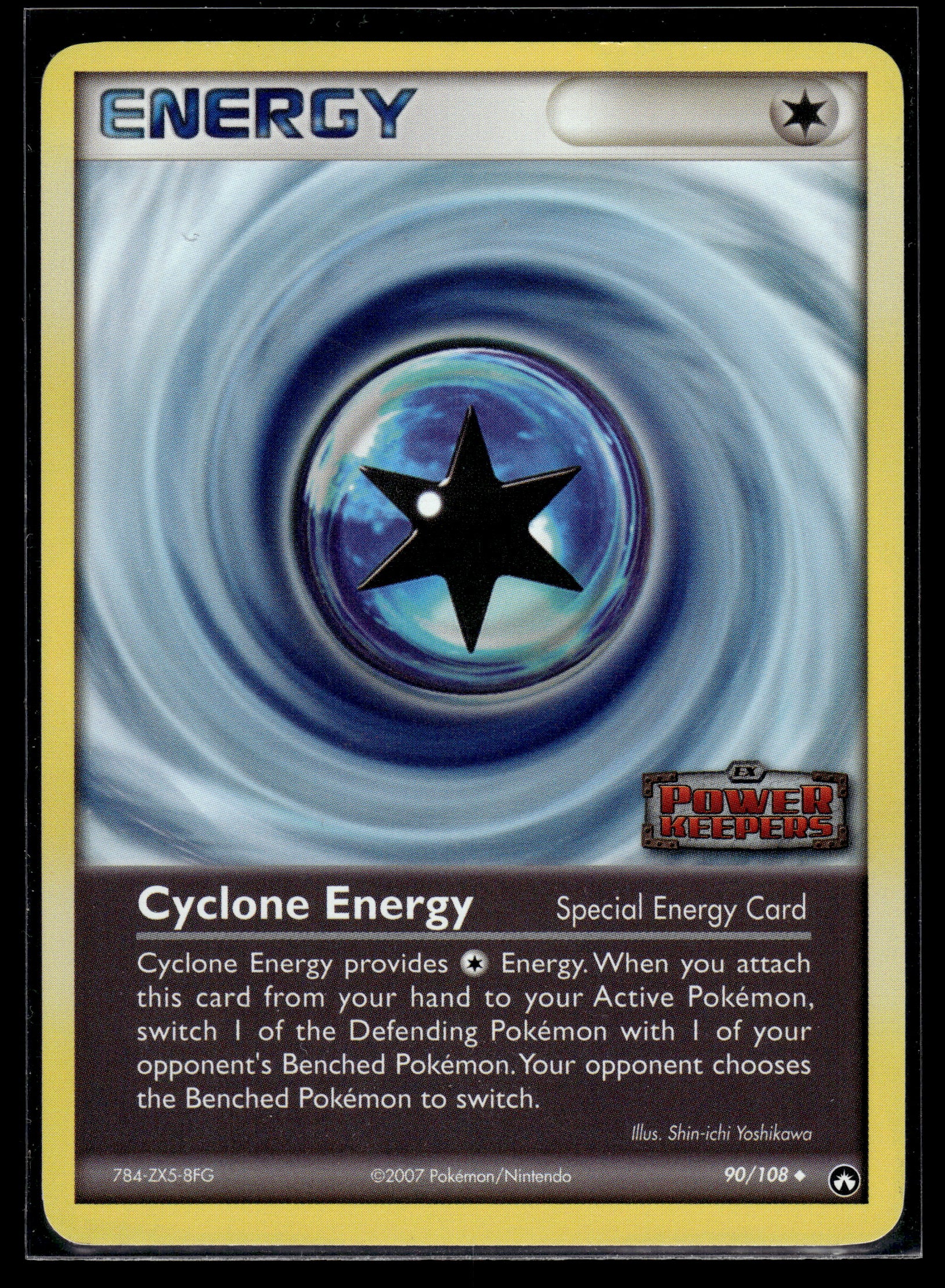 Cyclone Energy #90/108 Reverse Holo Power Keepers LP