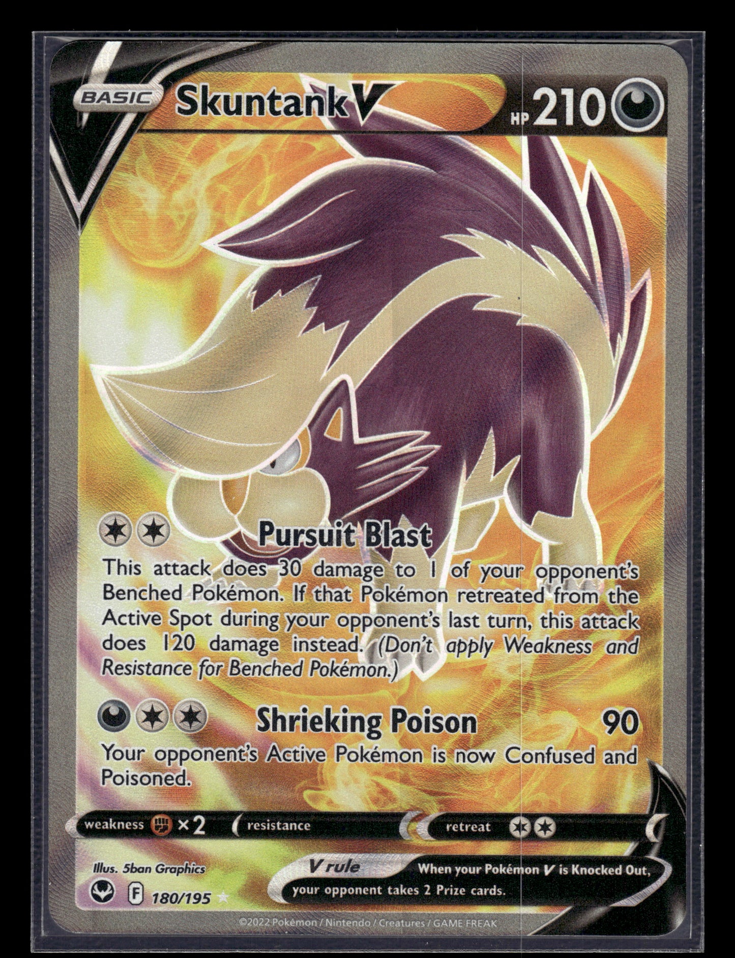 Skuntank V #180/195 Silver Tempest NM