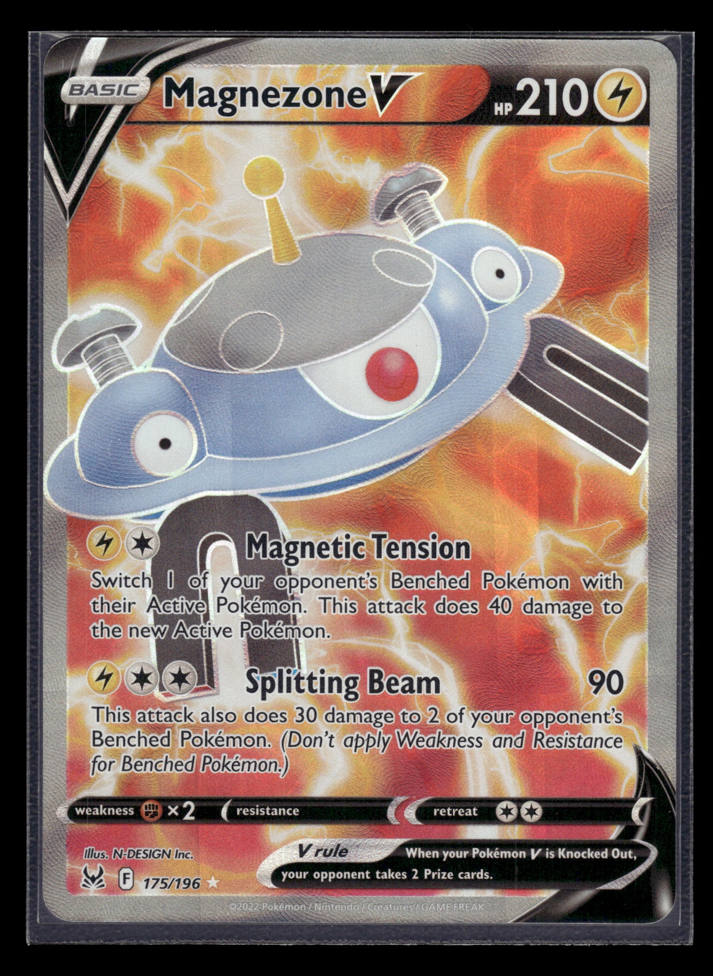 Magnezone V #175/196 Lost Origin NM