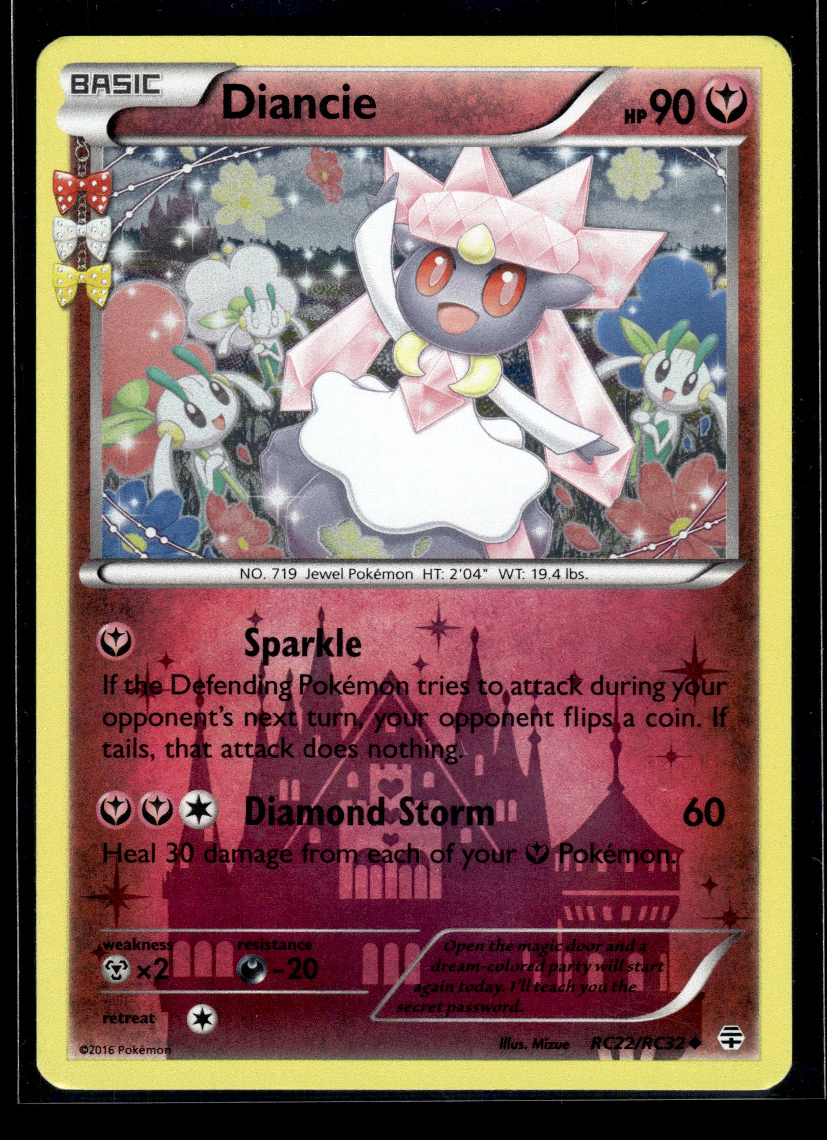 Diancie #RC22/RC32 Generations: Radiant Collection LP