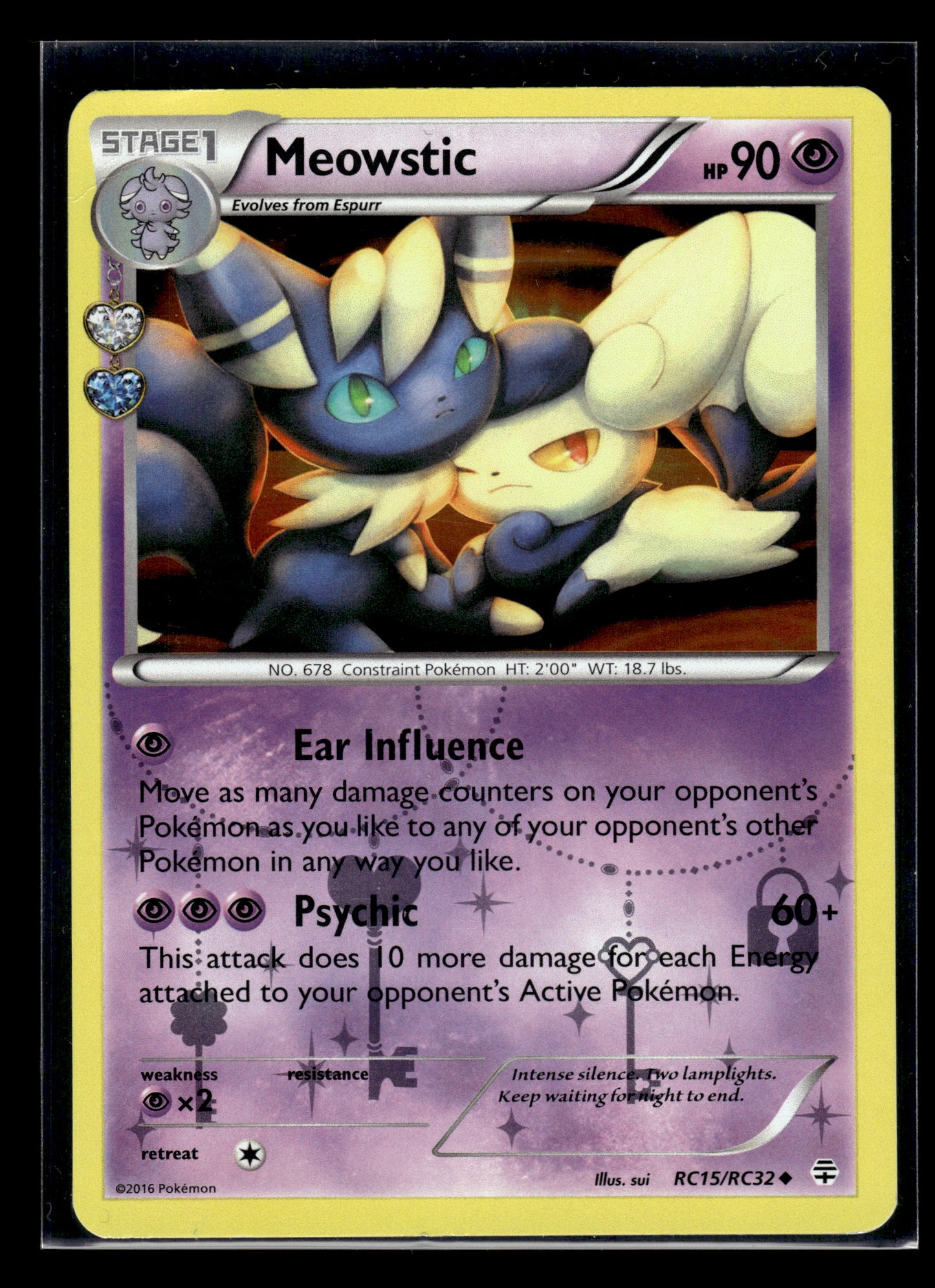 Meowstic #RC15/RC32 Generations: Radiant Collection MP