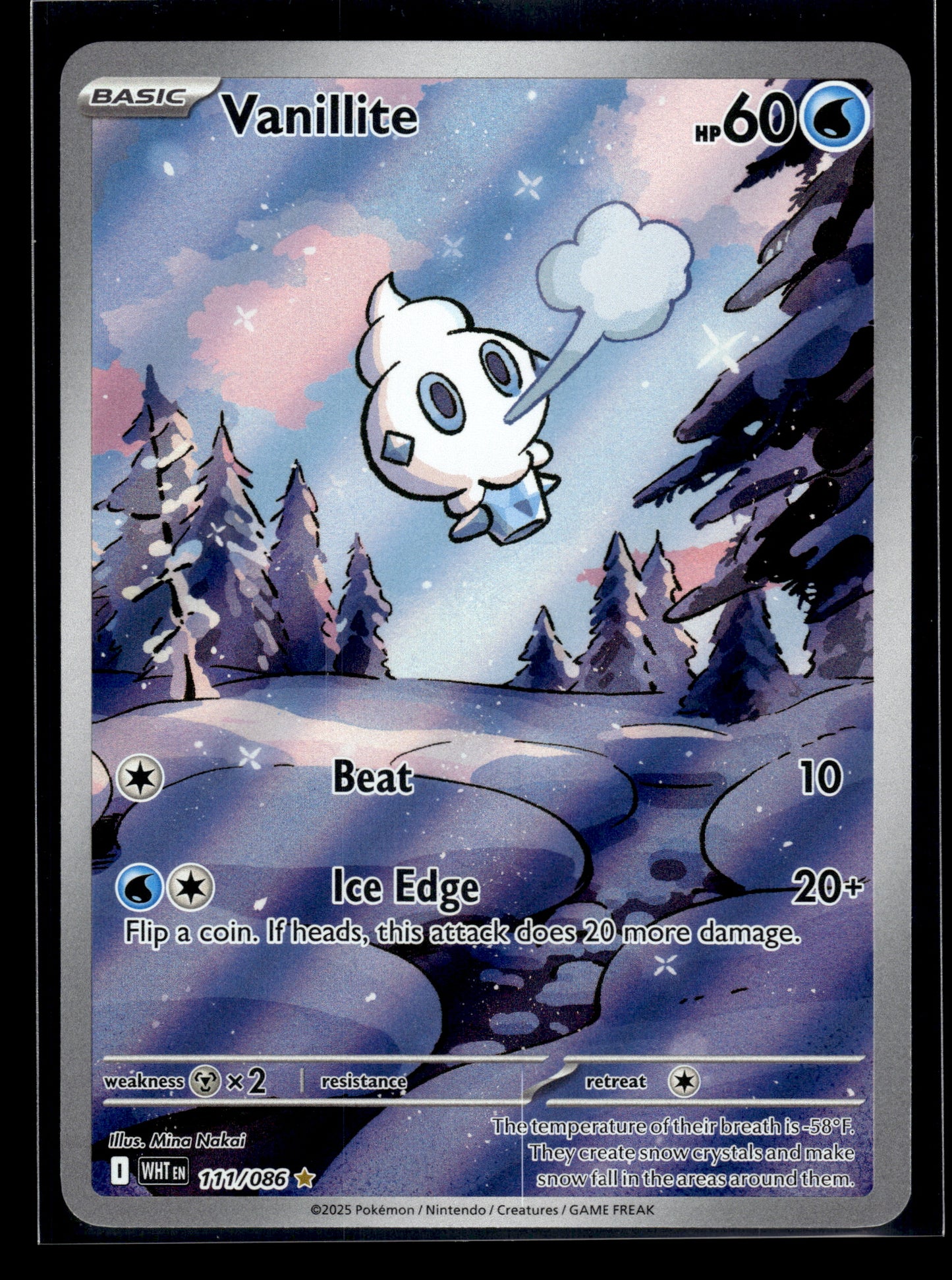 Vanillite #111/086 White Flare VLP