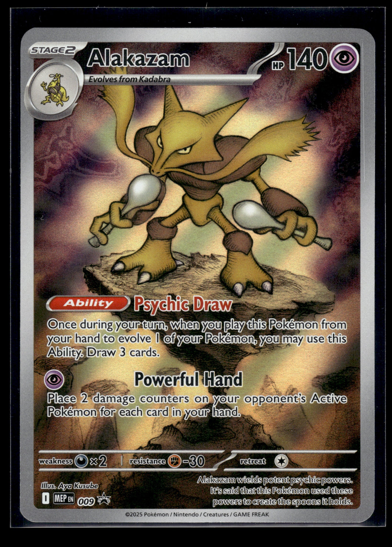 Alakazam #009 Mega Evolution Promo LP