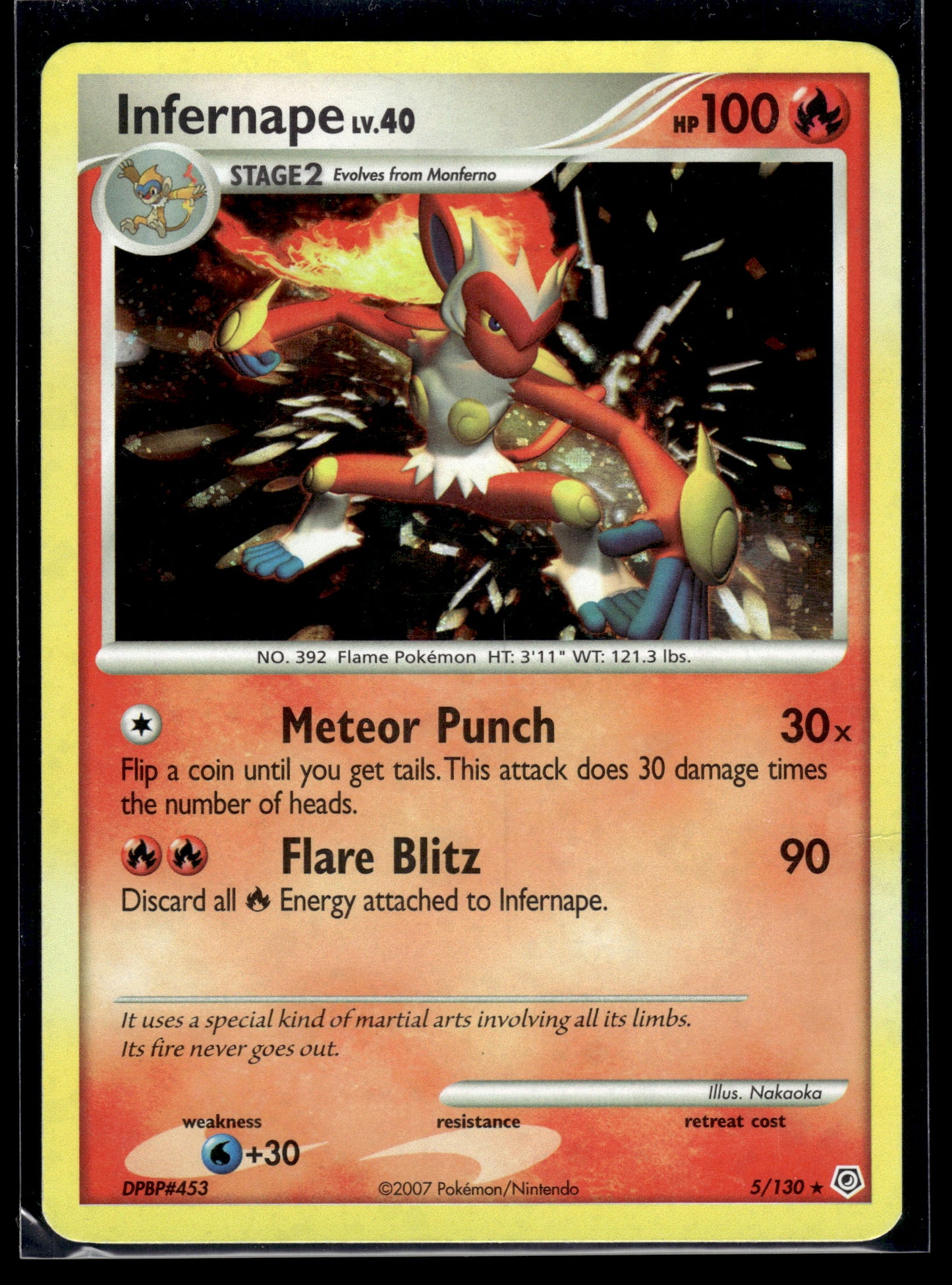 Infernape #5/130 Diamond and Pearl MP