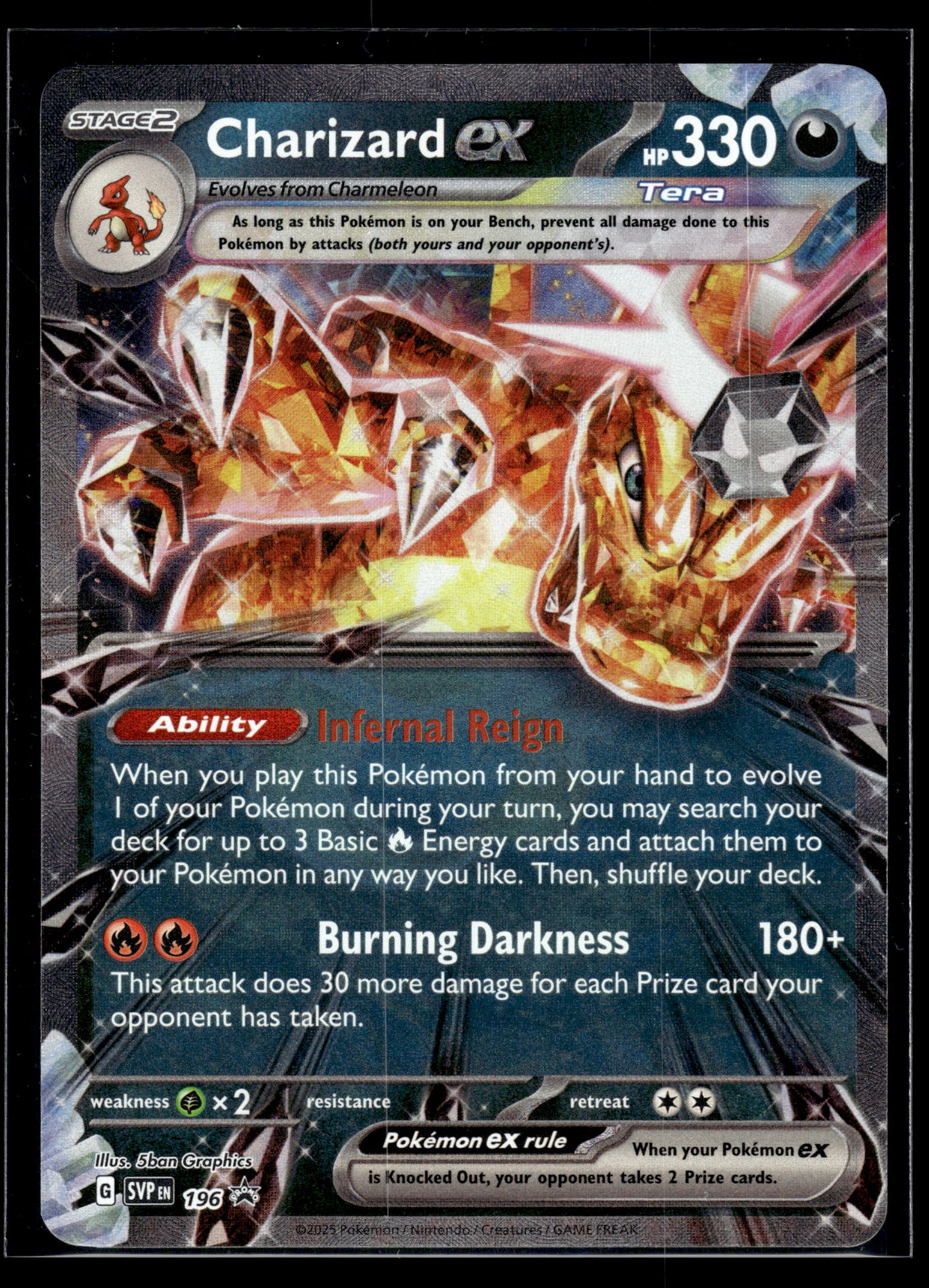 Charizard ex #196 Scarlet & Violet Promo Cards VLP