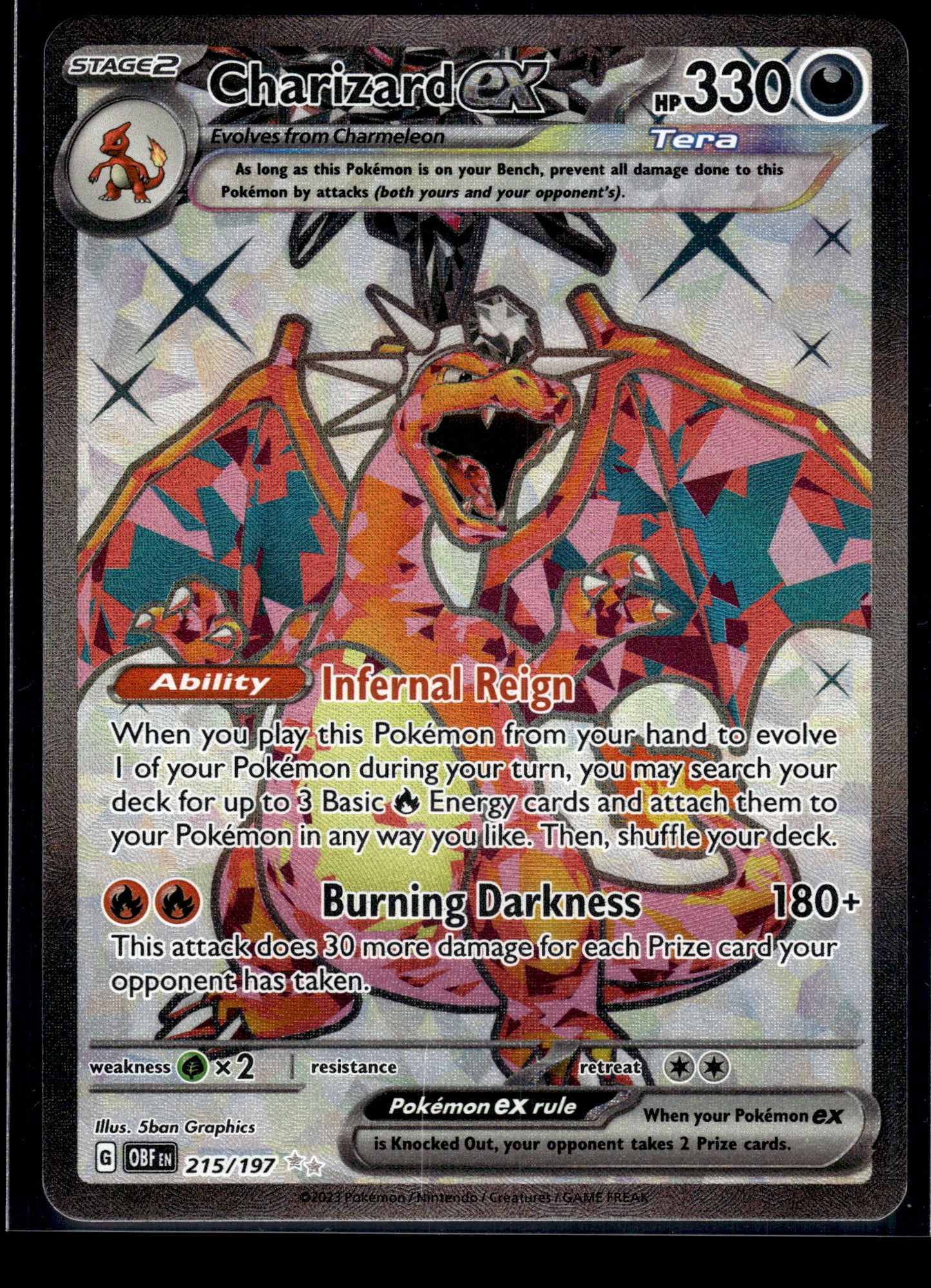 Charizard ex #074 Scarlet & Violet Promo Cards VLP