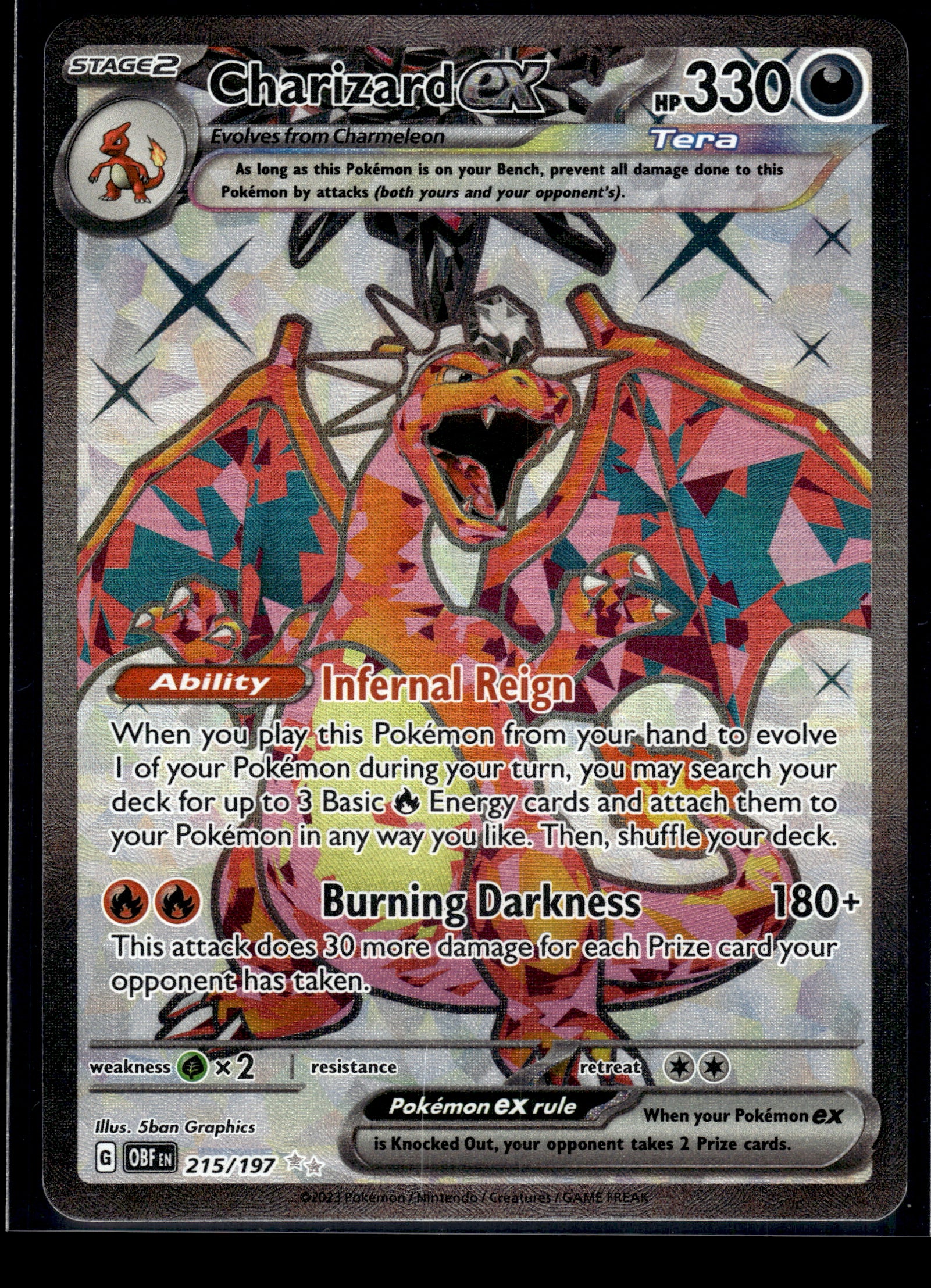 Charizard ex #074 Scarlet & Violet Promo Cards VLP