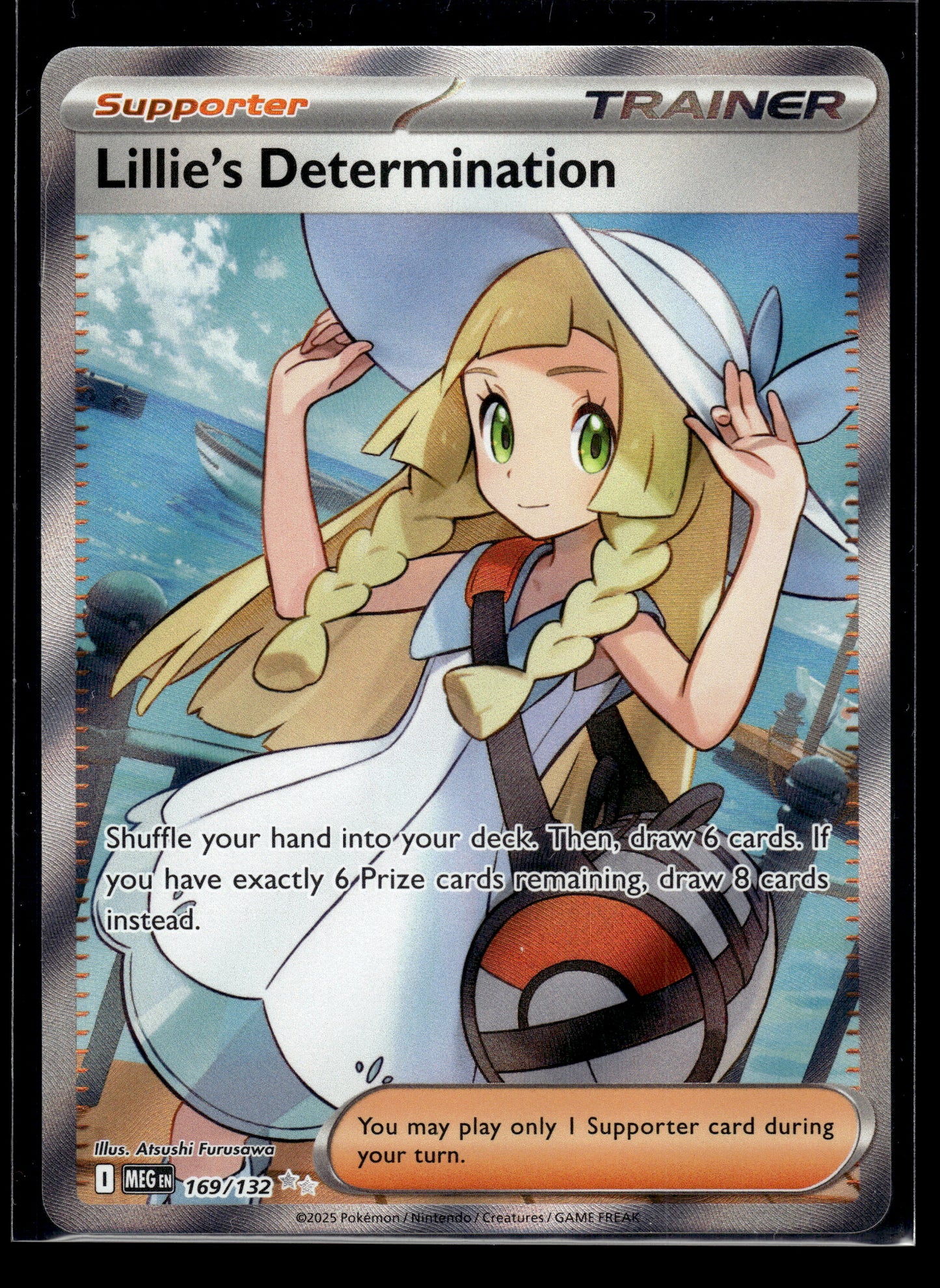 Lillie's Determination #169/132 Mega Evolution MP