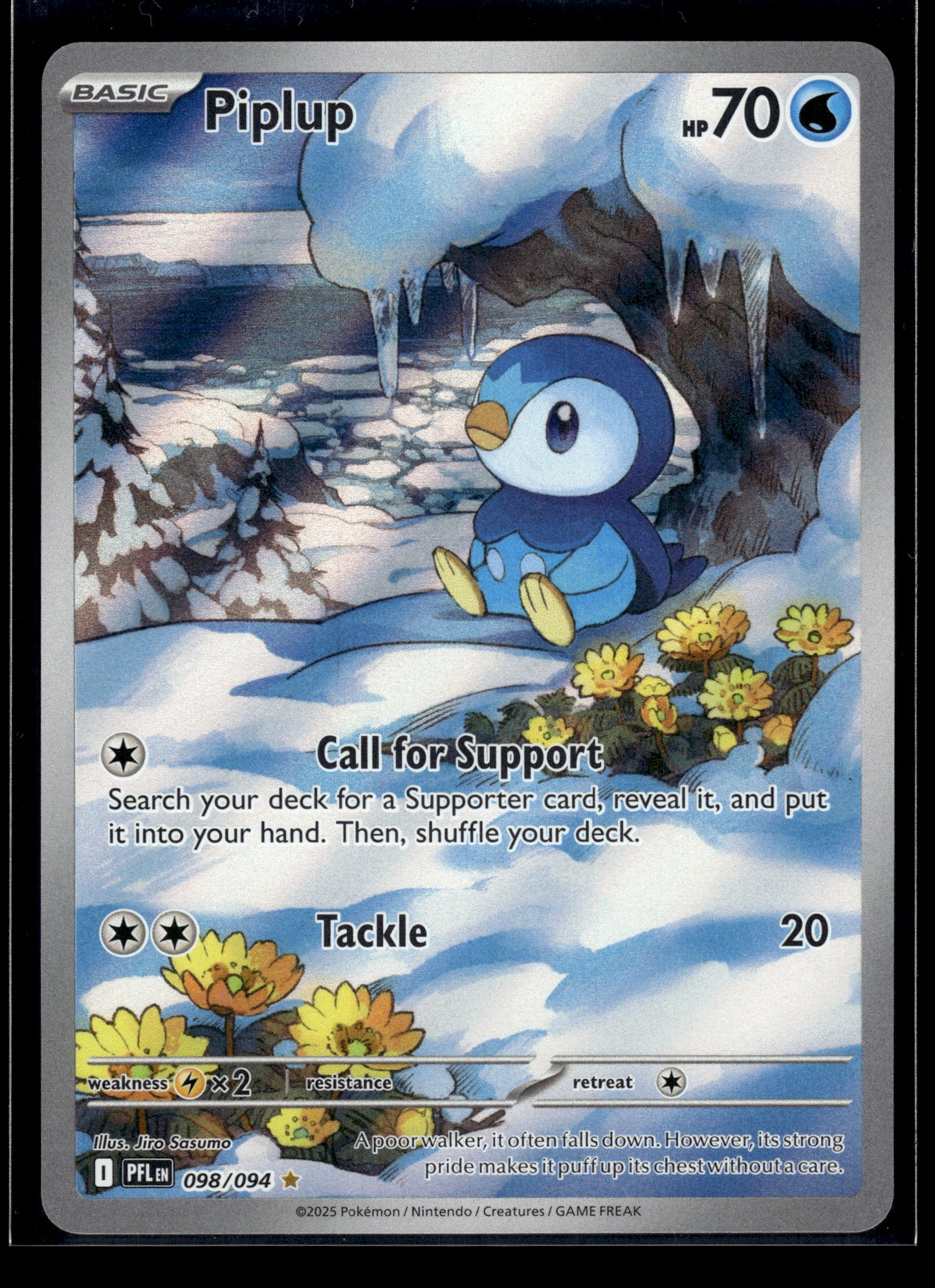 Piplup #098/094 Phantasmal Flames NM