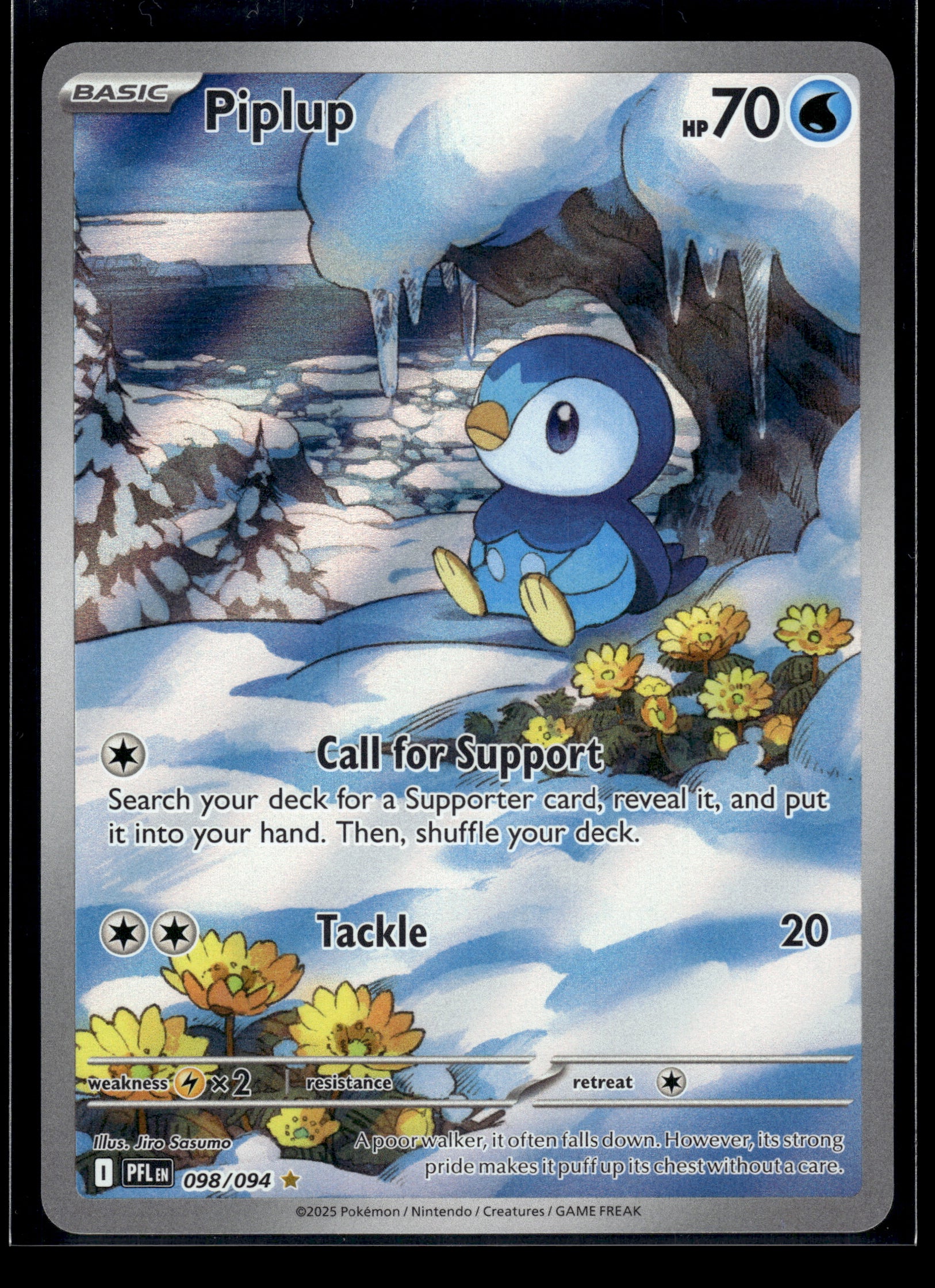 Piplup #098/094 Phantasmal Flames NM