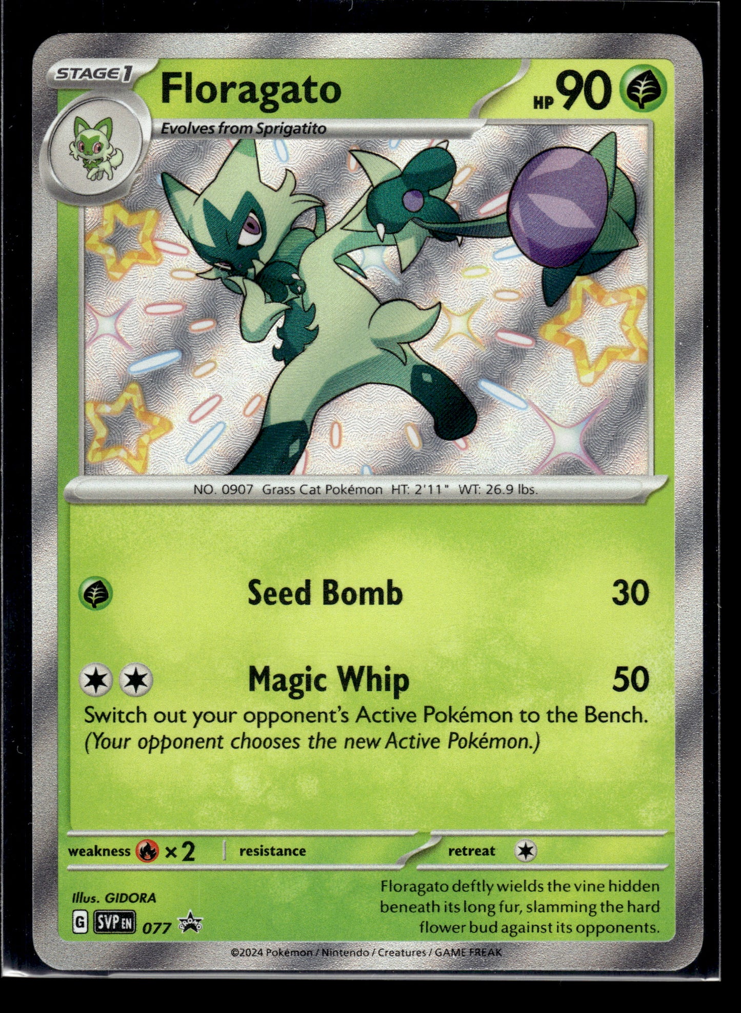 Floragato #077 Scarlet & Violet Promo Cards VLP
