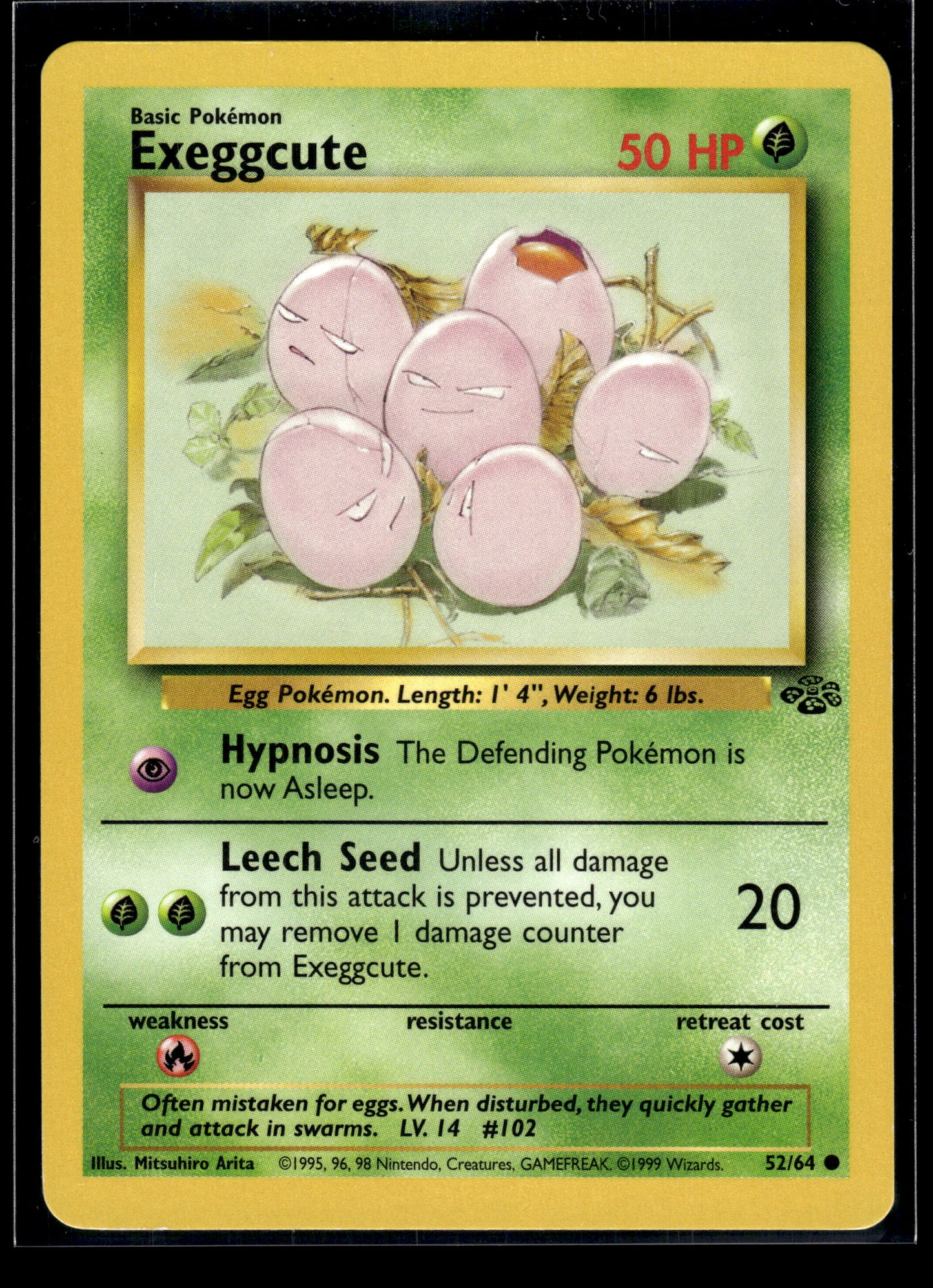 Exeggcute #52/64 Jungle LP