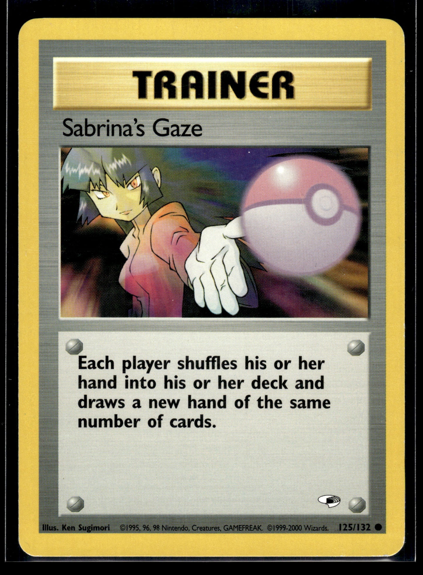 Sabrina's Gaze #125/132 Gym Heroes LP