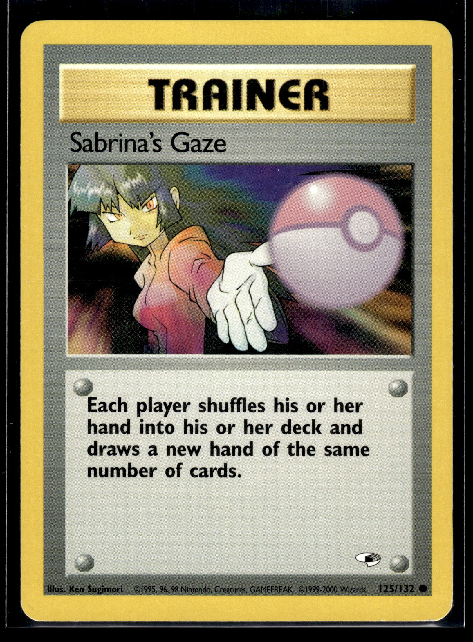 Sabrina's Gaze #125/132 Gym Heroes LP