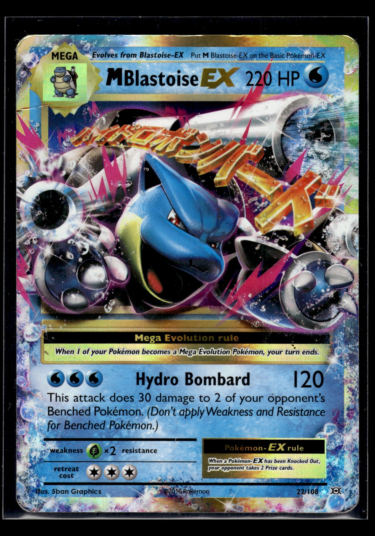 M Blastoise EX #30/146 XY Base Set HP