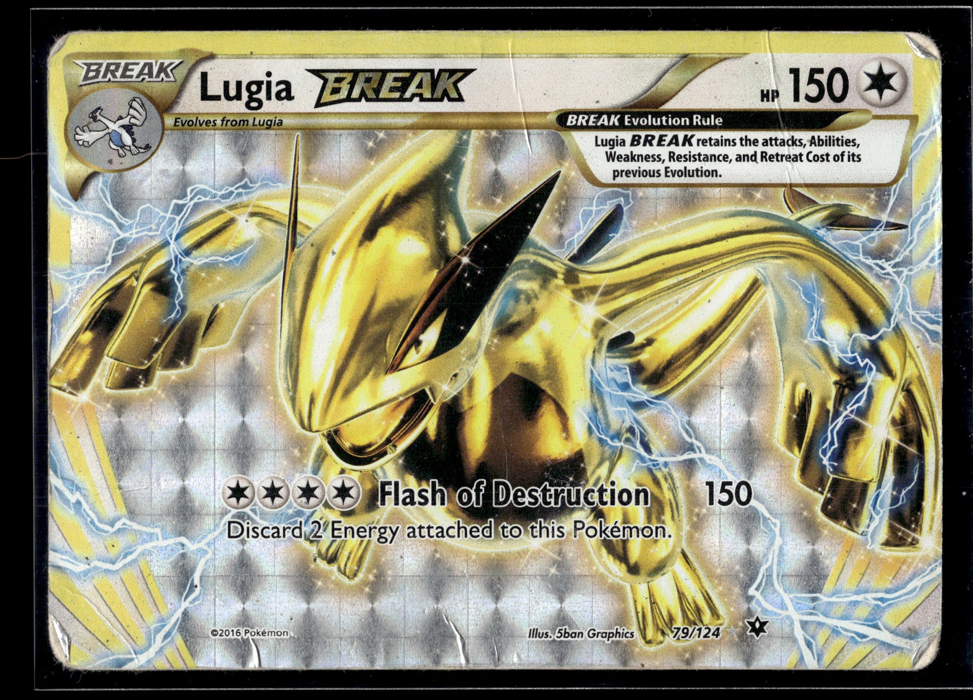 Lugia BREAK #79/124 Fates Collide HP