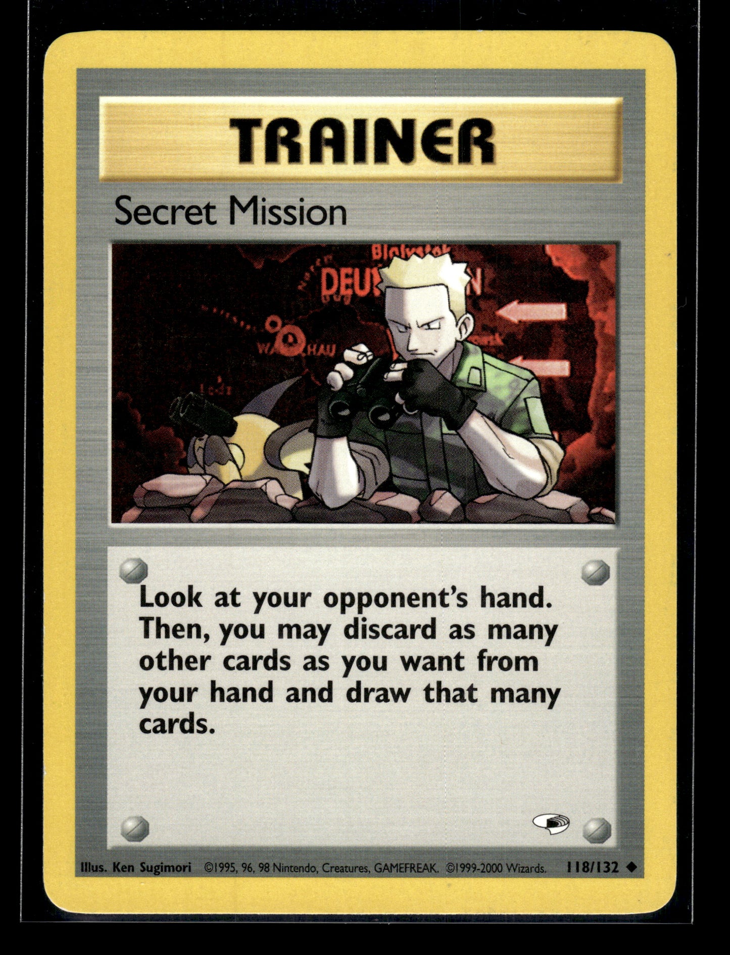 Secret Mission #118/132 Gym Heroes LP