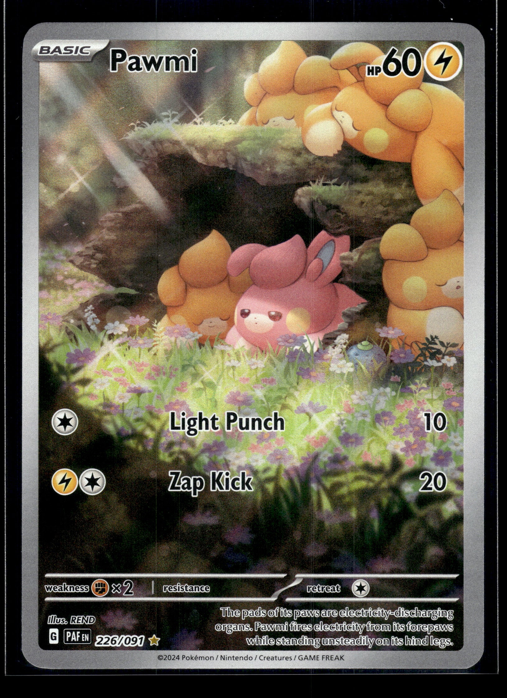 Pawmi #226/091 Paldean Fates VLP