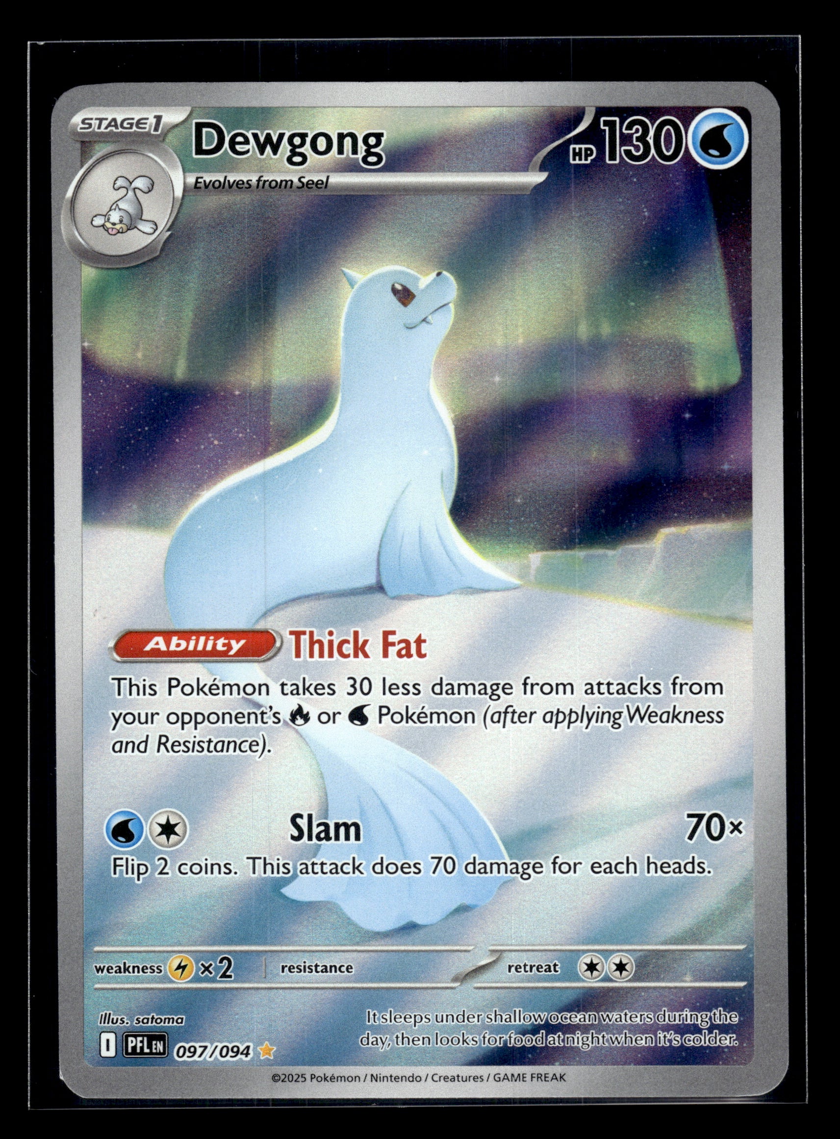 Dewgong #097/094 Phantasmal Flames VLP