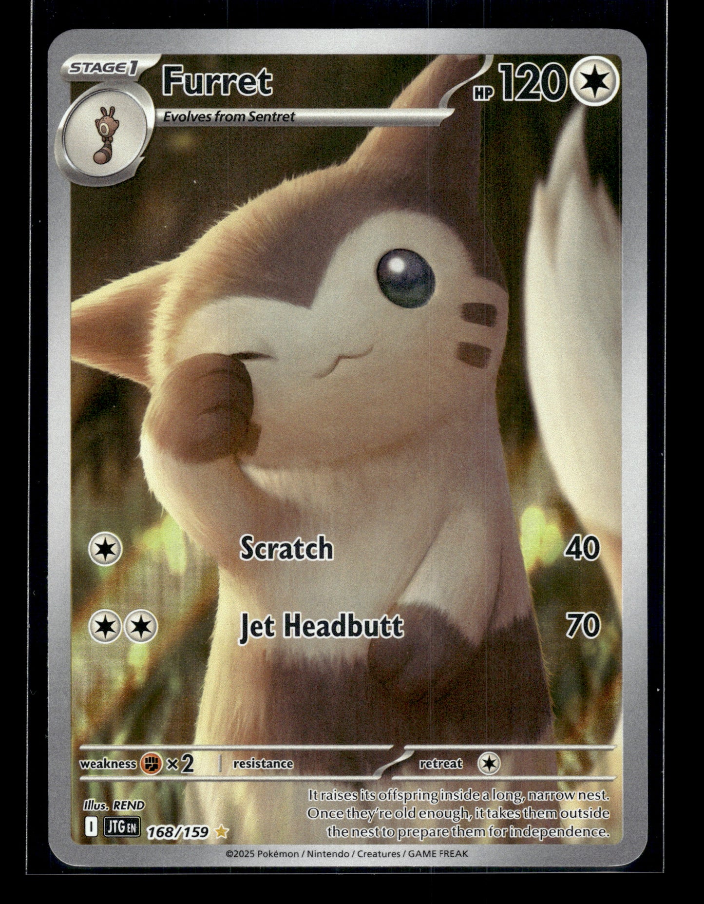 Furret #168/159 Journey Together VLP