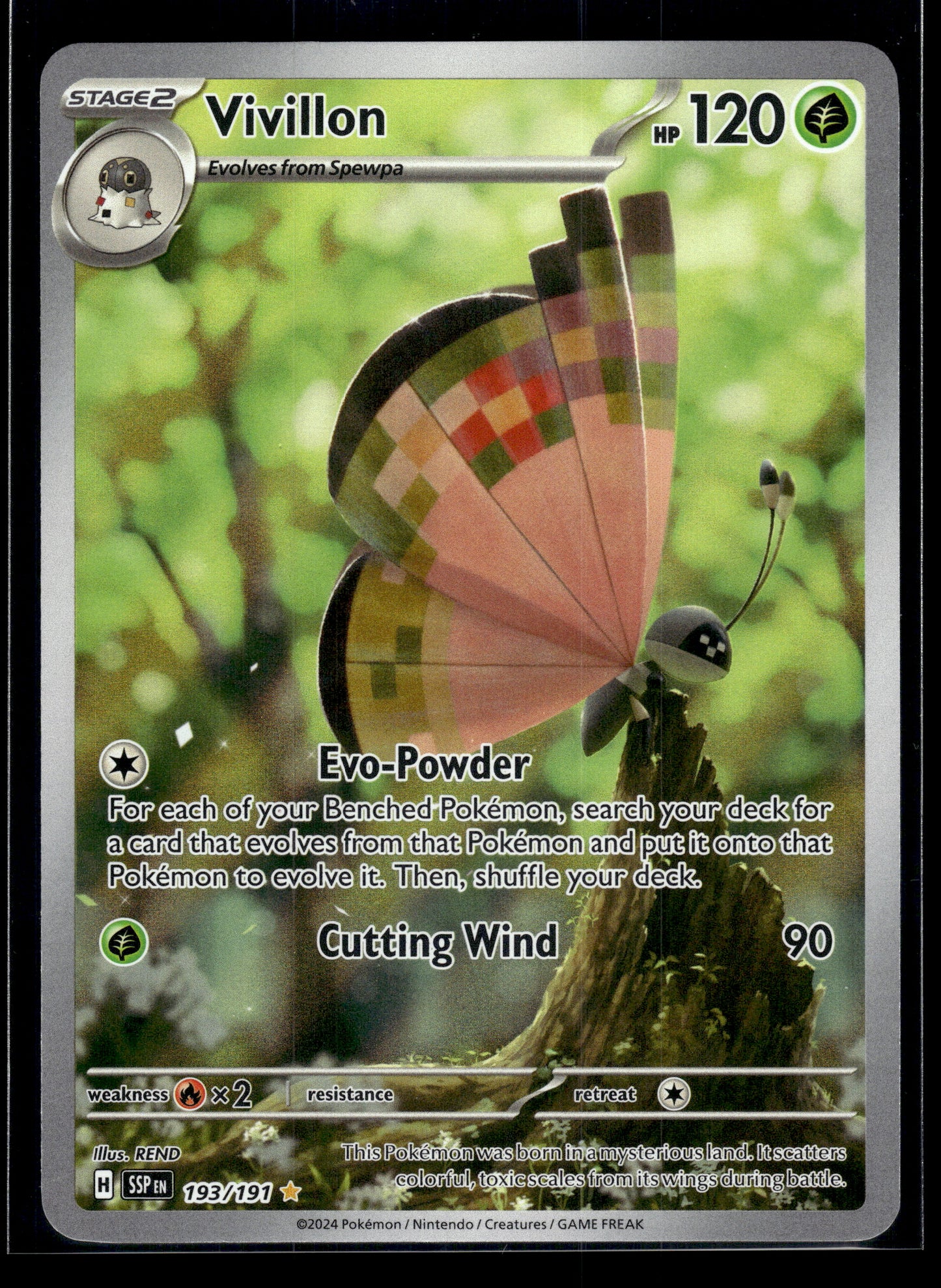 Vivillon #193/191 Surging Sparks VLP