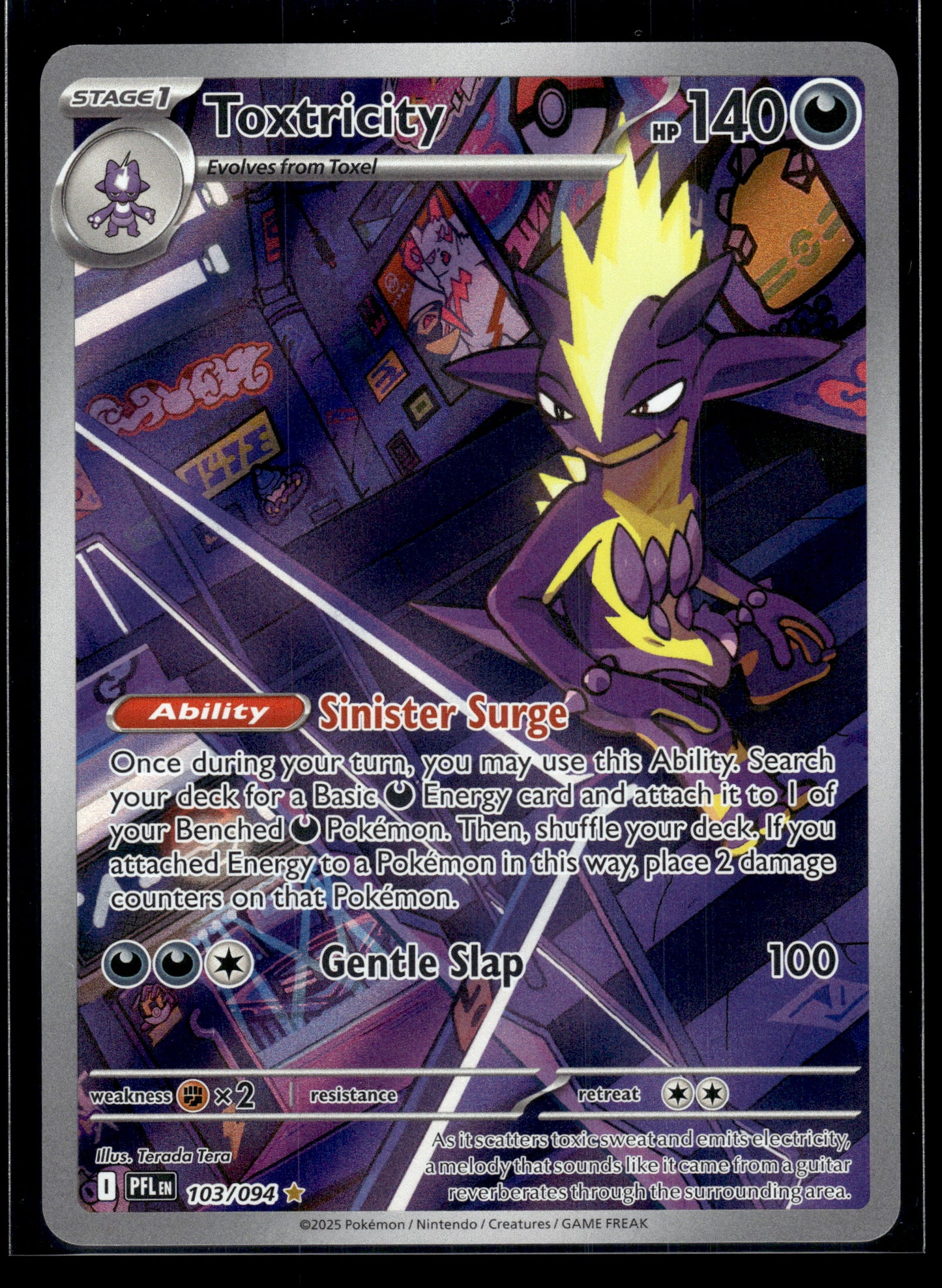 Toxtricity #103/094 Phantasmal Flames VLP