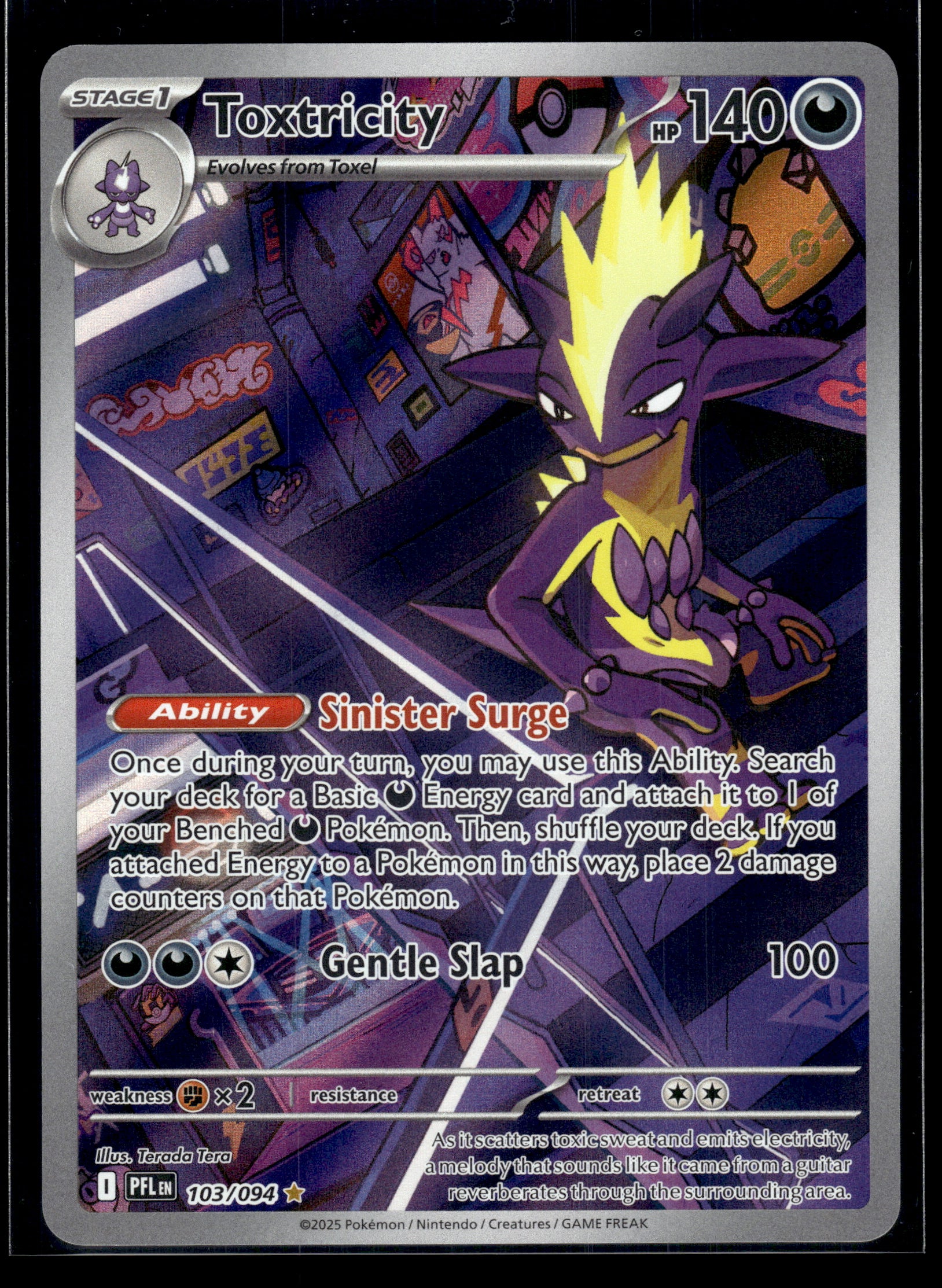 Toxtricity #103/094 Phantasmal Flames VLP