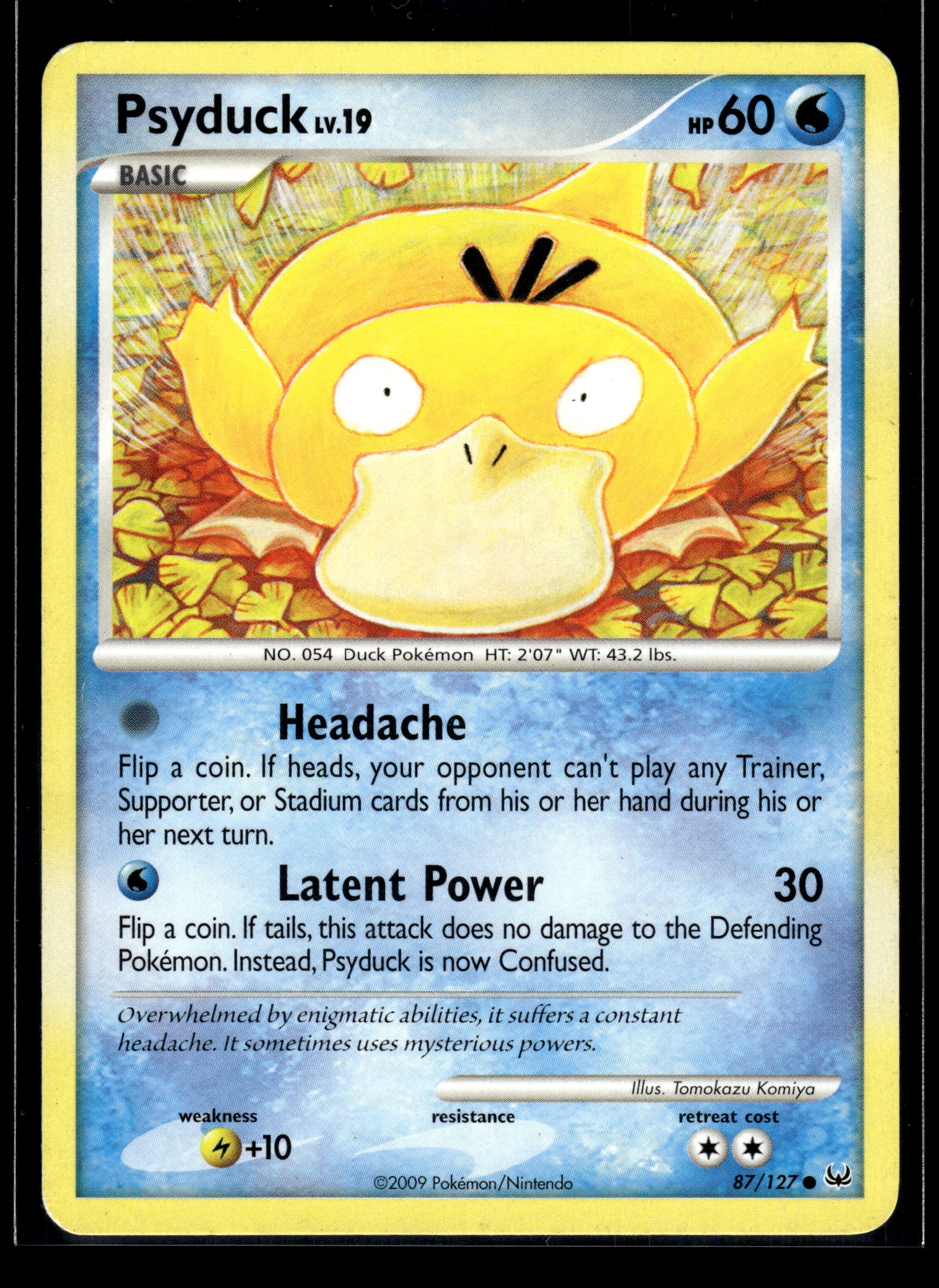 Psyduck #87/127 Platinum MP