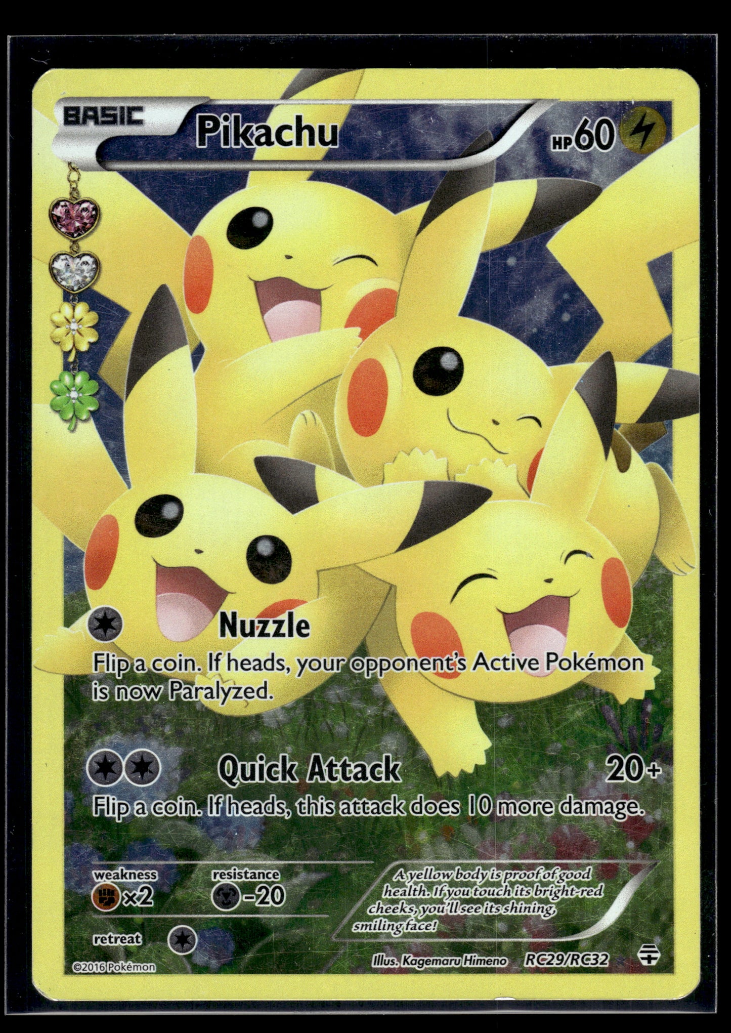Pikachu #RC29/RC32 Generations: Radiant Collection MP