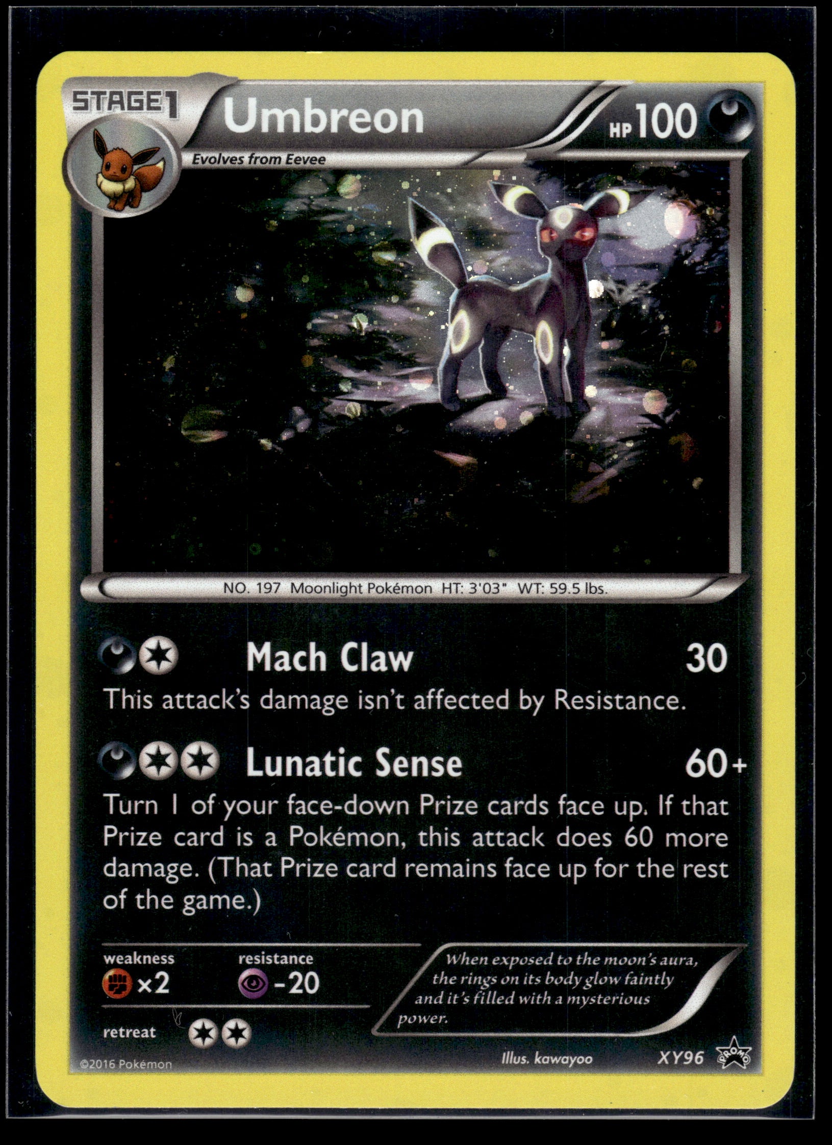Umbreon #XY96 XY Promos LP
