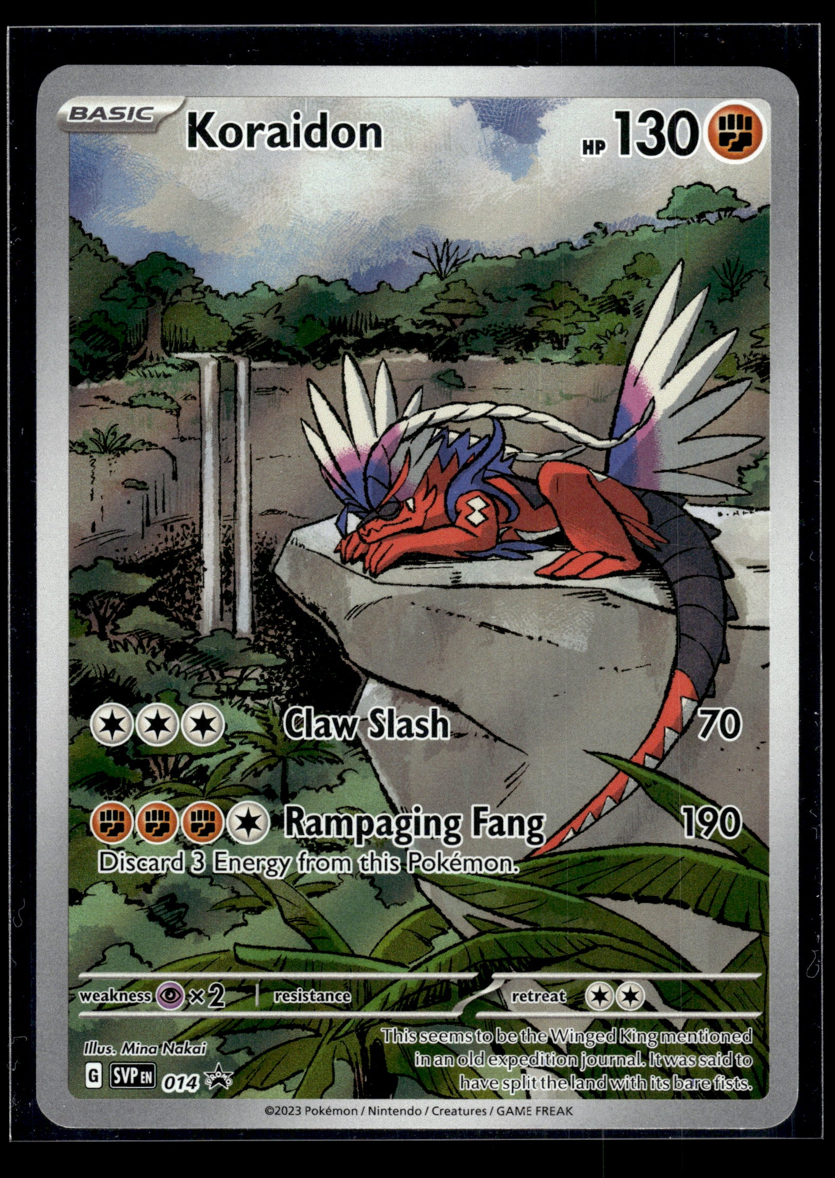 Koraidon #014 Scarlet & Violet Promo Cards LP