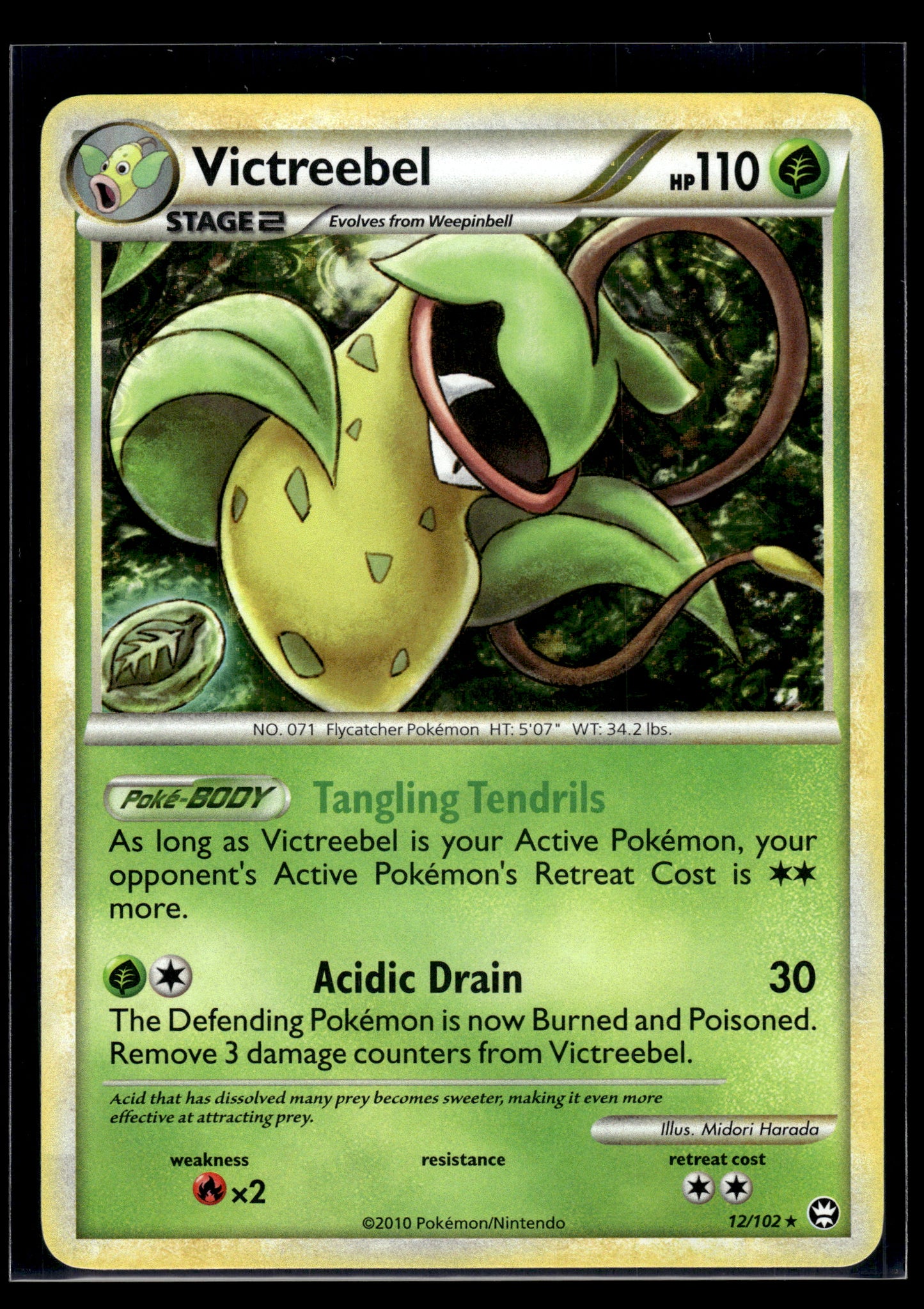 Victreebel #12/102 Holo Triumphant VLP