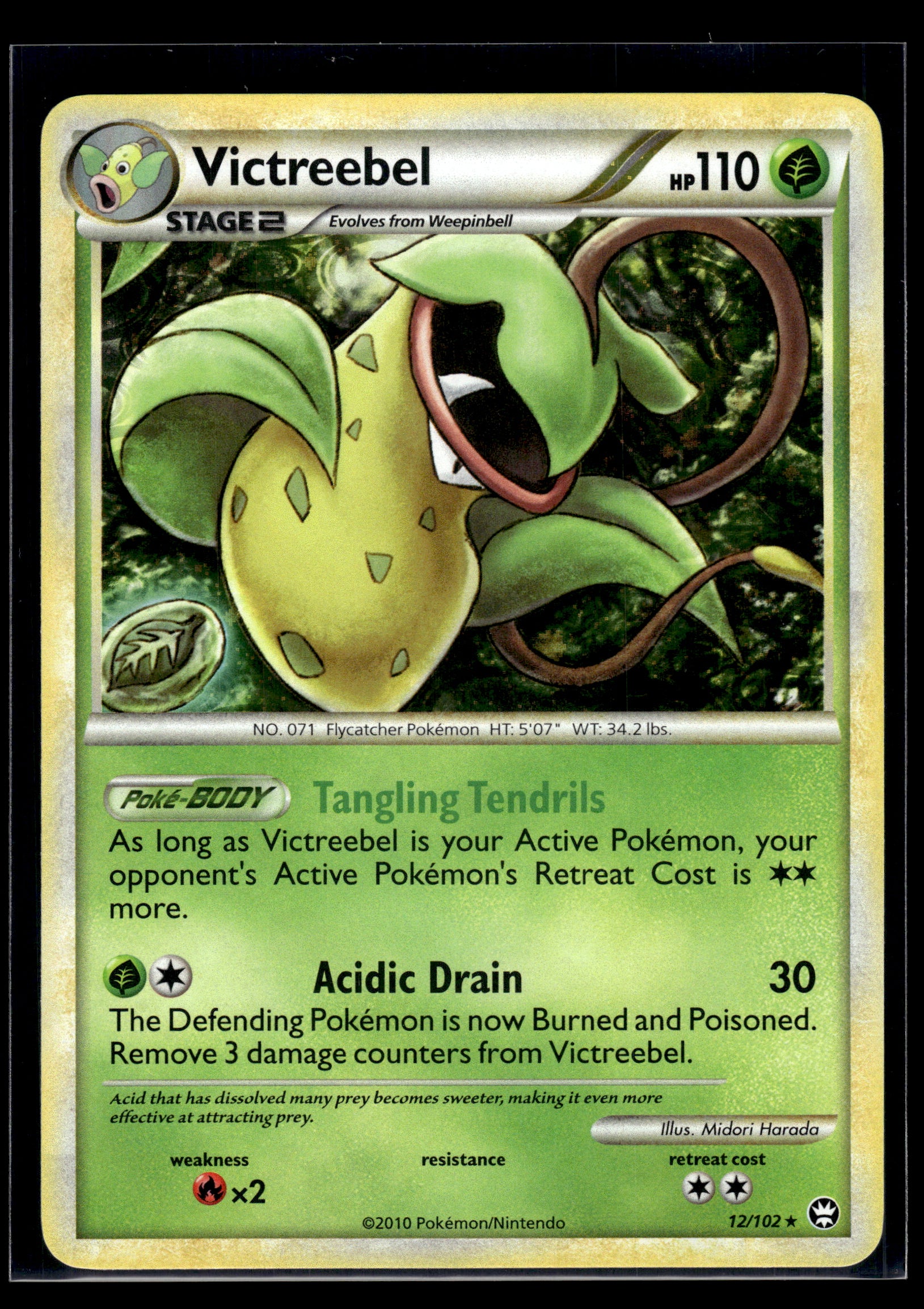 Victreebel #12/102 Holo Triumphant VLP