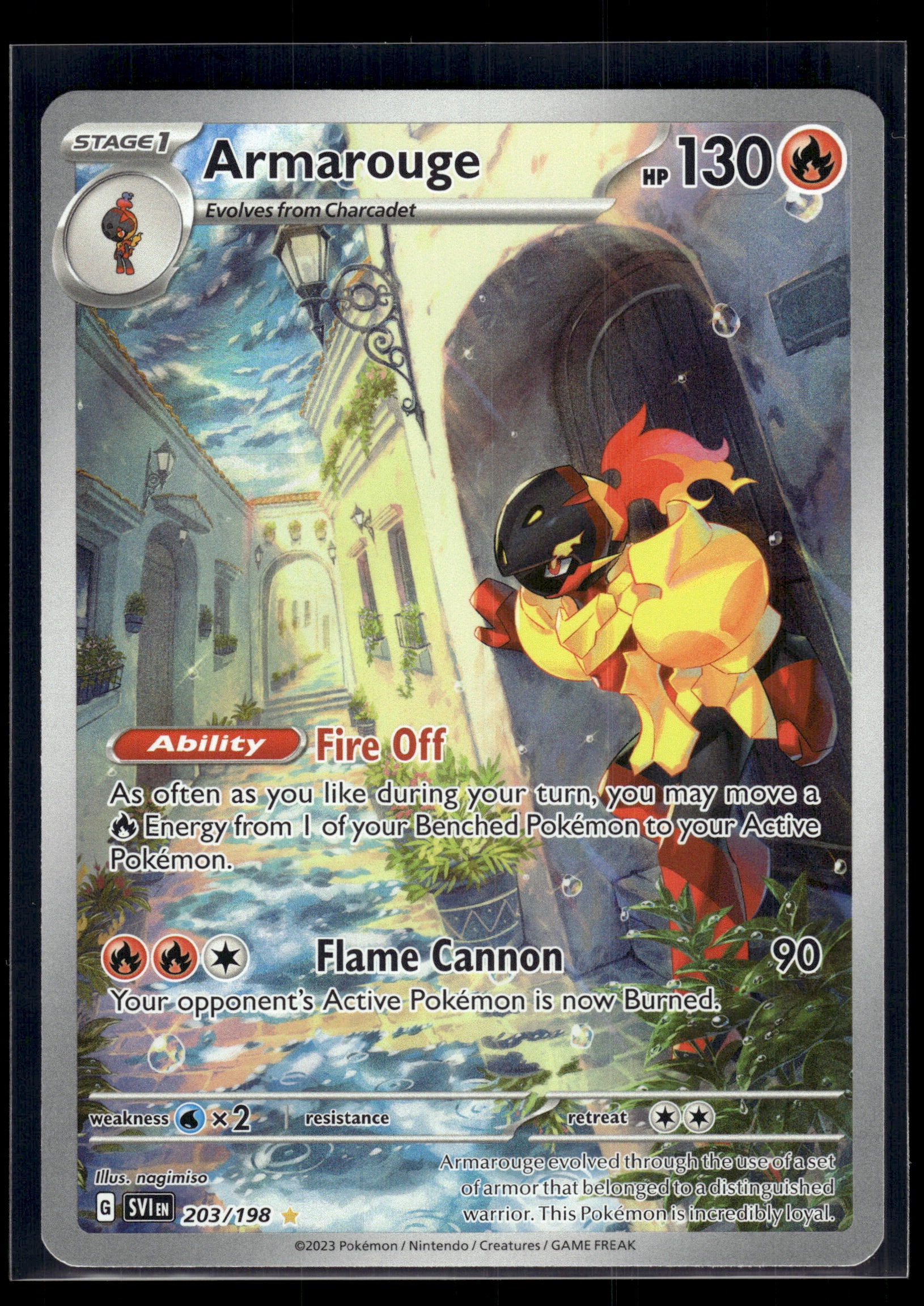 Armarouge #203/198 Scarlet & Violet Base Set VLP