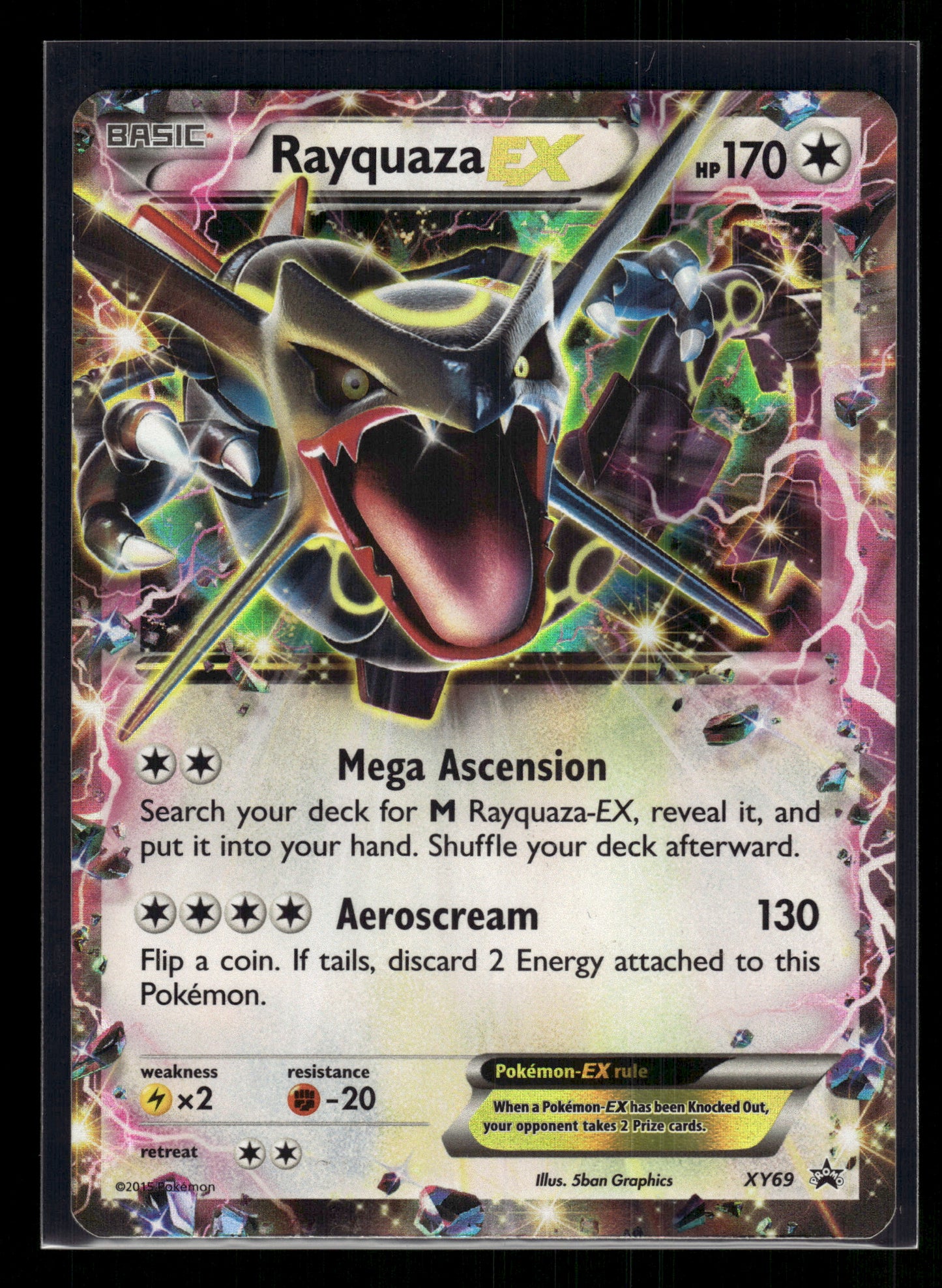Rayquaza EX #XY66 XY Promos MP