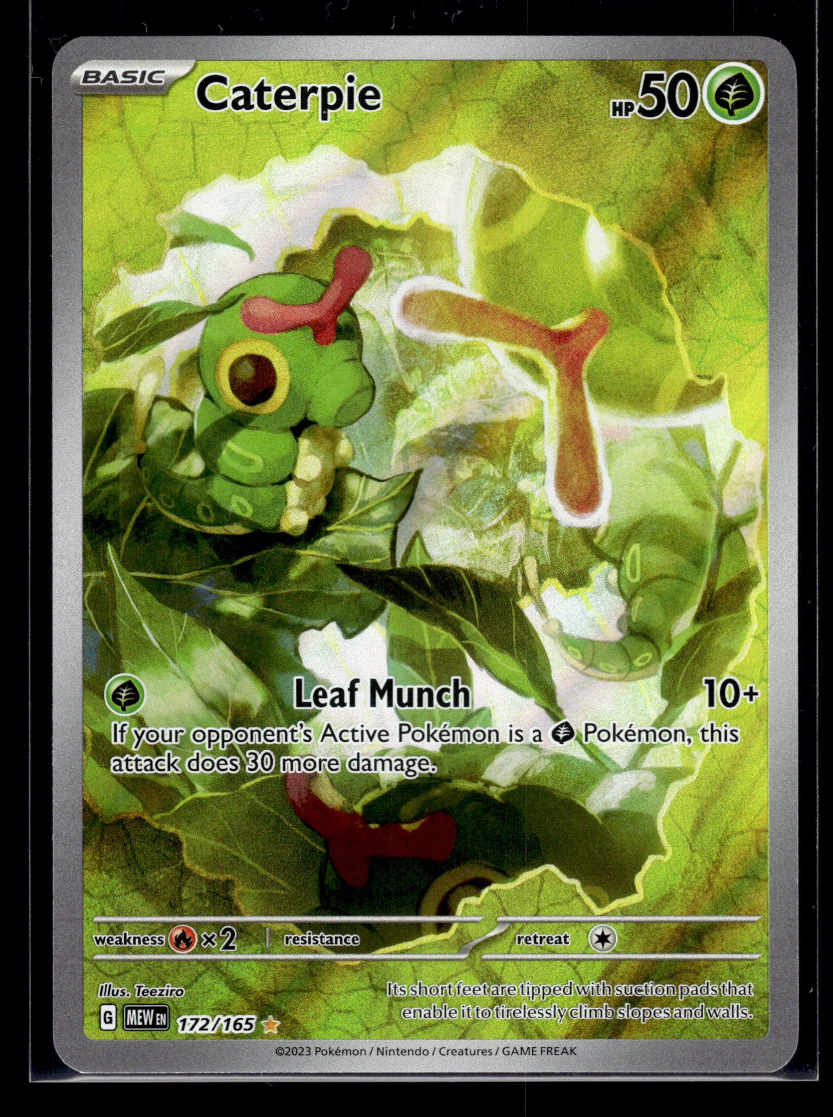 Caterpie #172/165 Scarlet & Violet 151 VLP