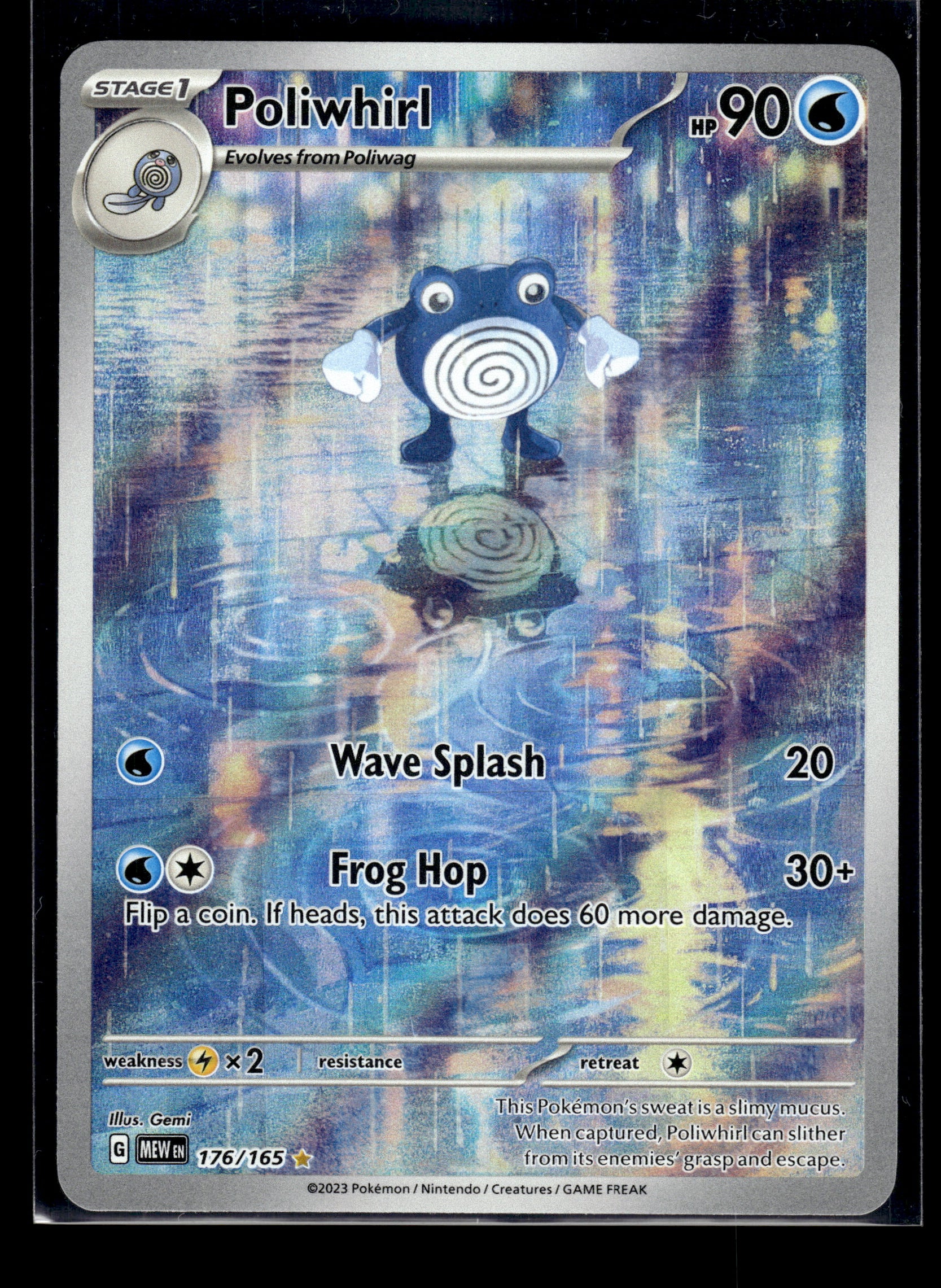 Poliwhirl #176/165 Scarlet & Violet 151 LP