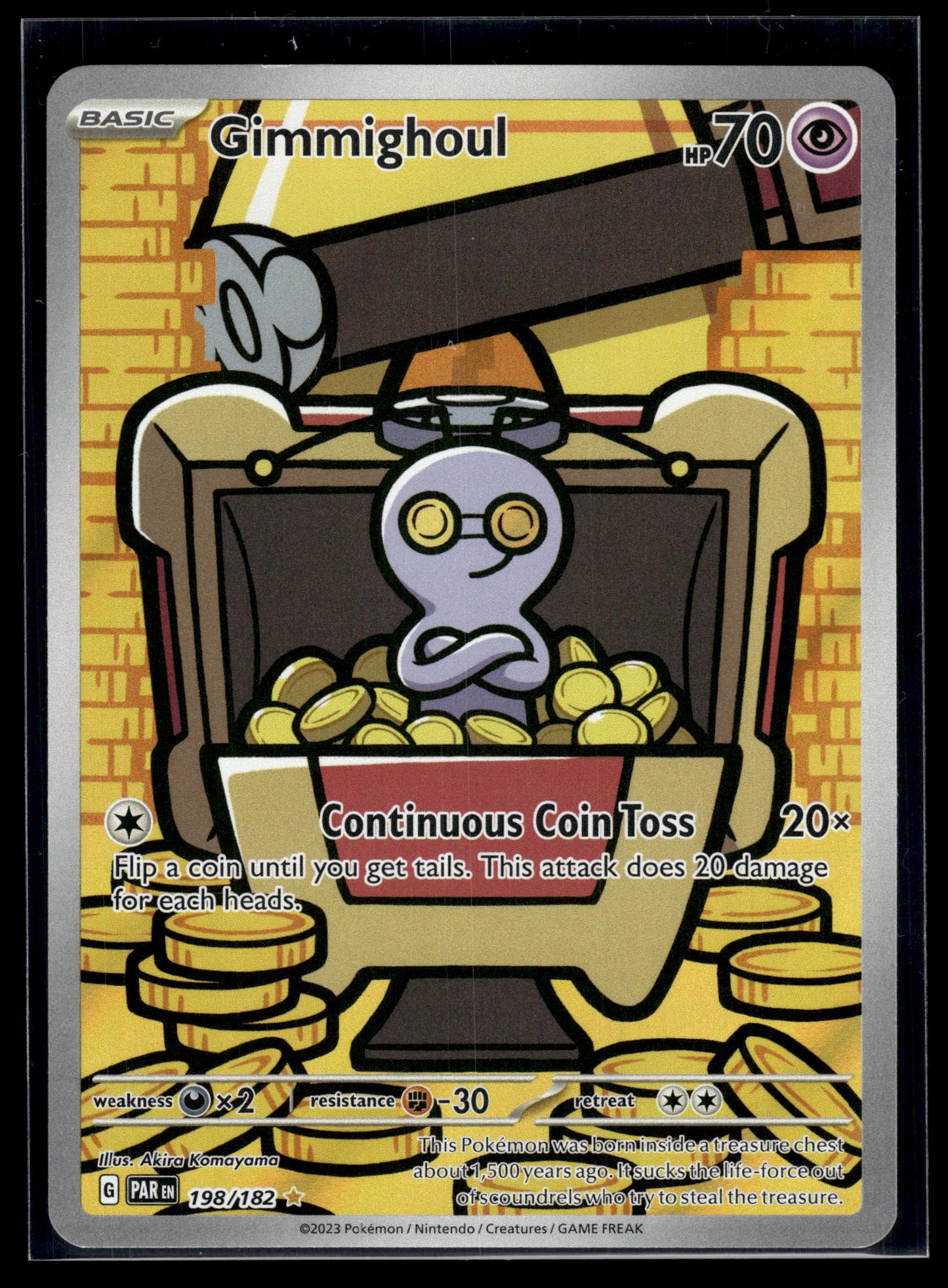 Gimmighoul #198/182 Paradox Rift VLP