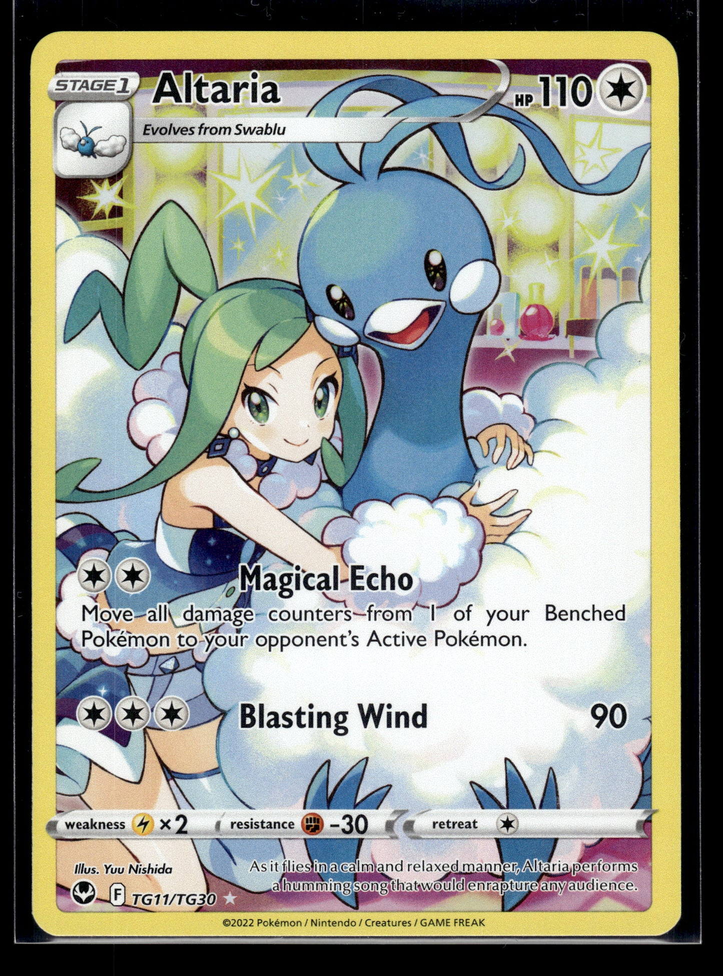 Altaria #TG11/TG30 Silver Tempest Trainer Gallery LP