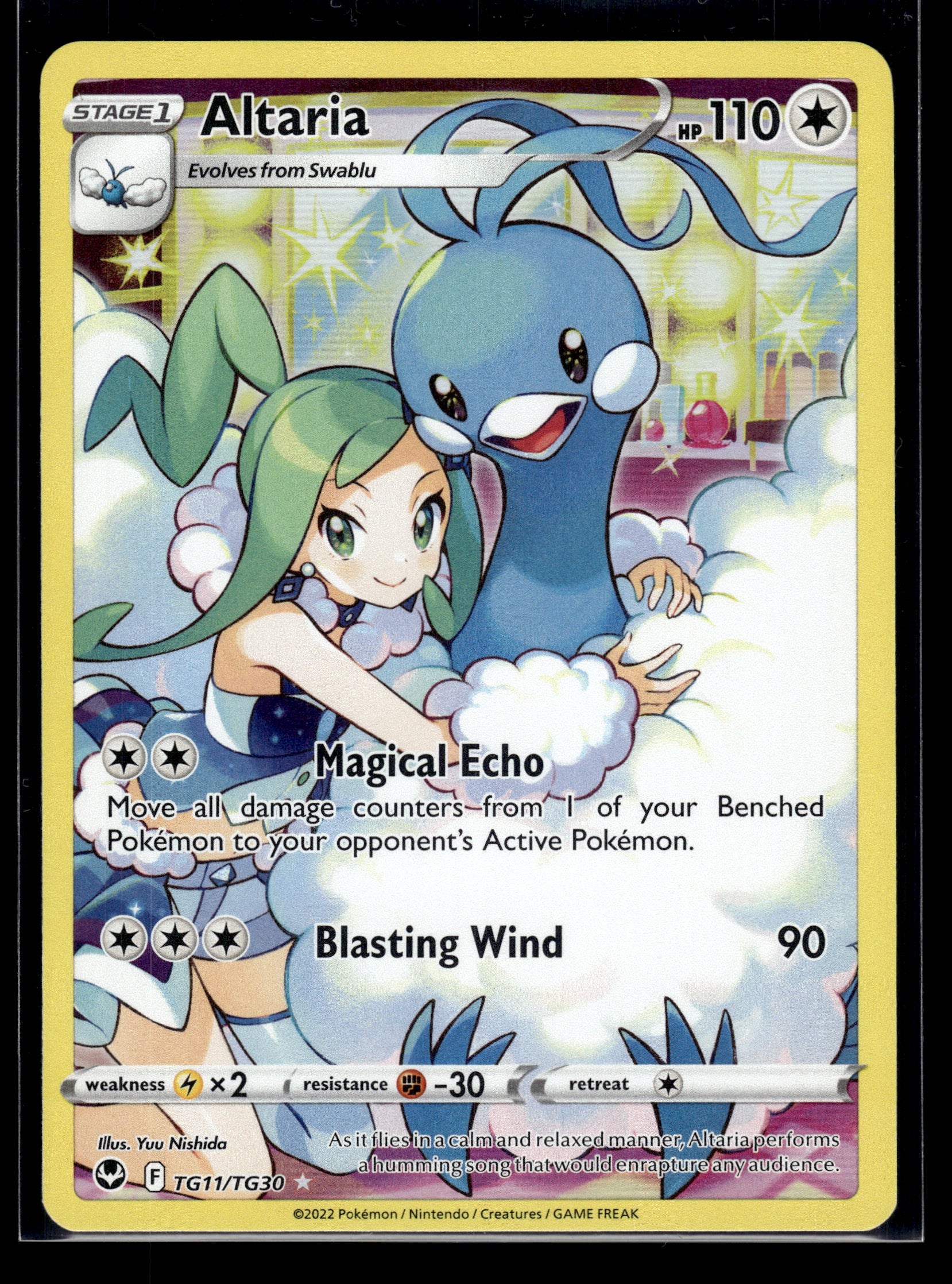 Altaria #TG11/TG30 Silver Tempest Trainer Gallery LP