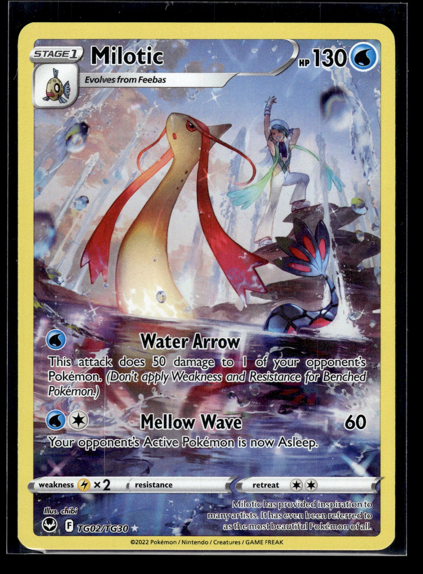 Milotic #TG02/TG30 Silver Tempest Trainer Gallery LP